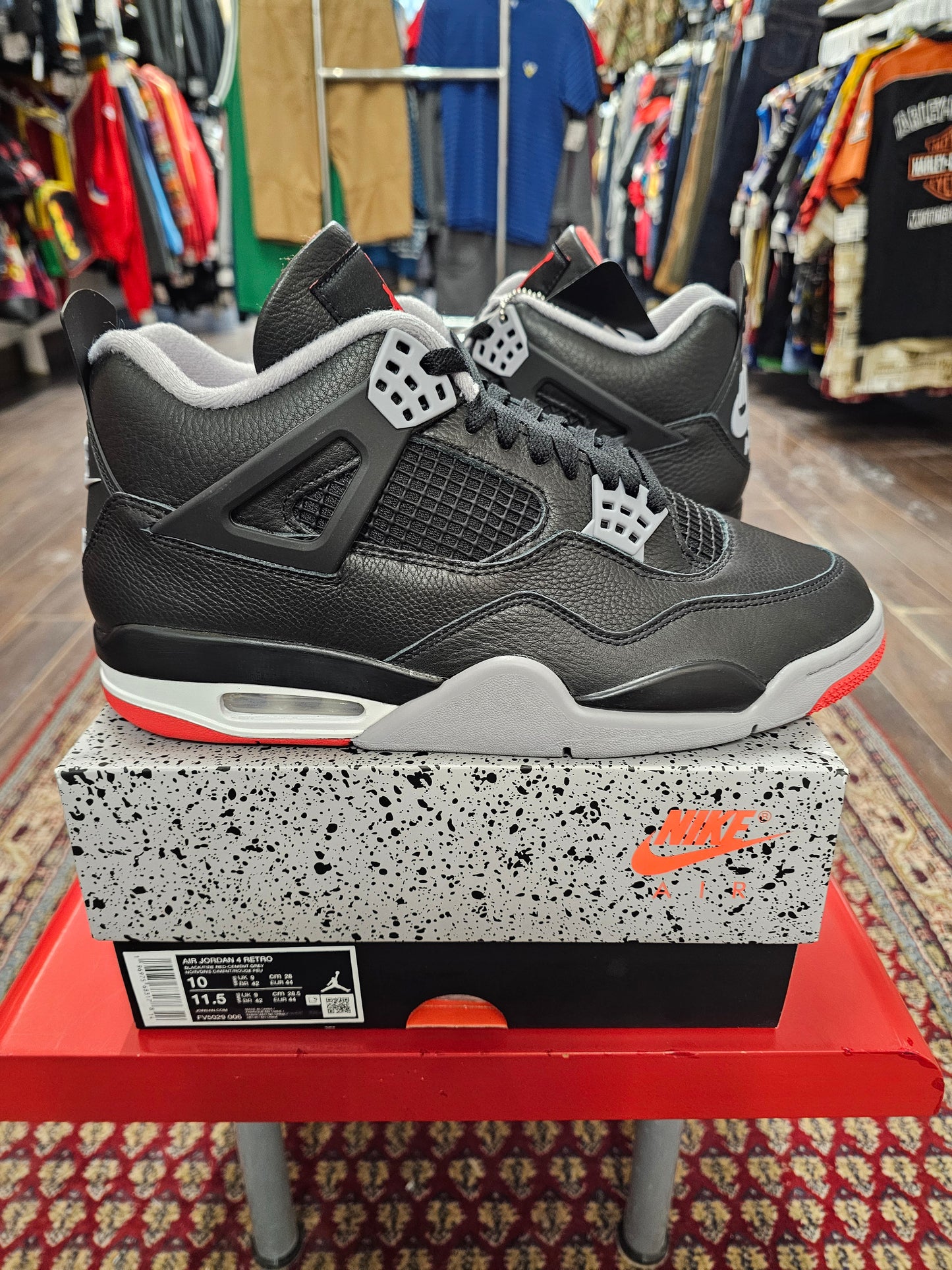 Jordan 4 Bred Reimagined