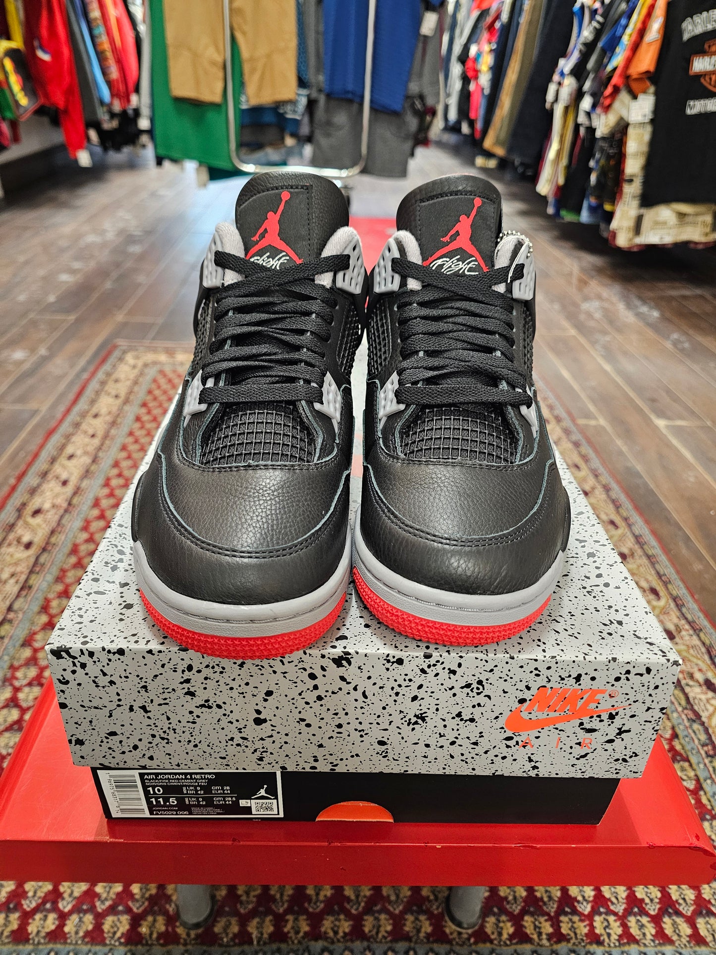 Jordan 4 Bred Reimagined