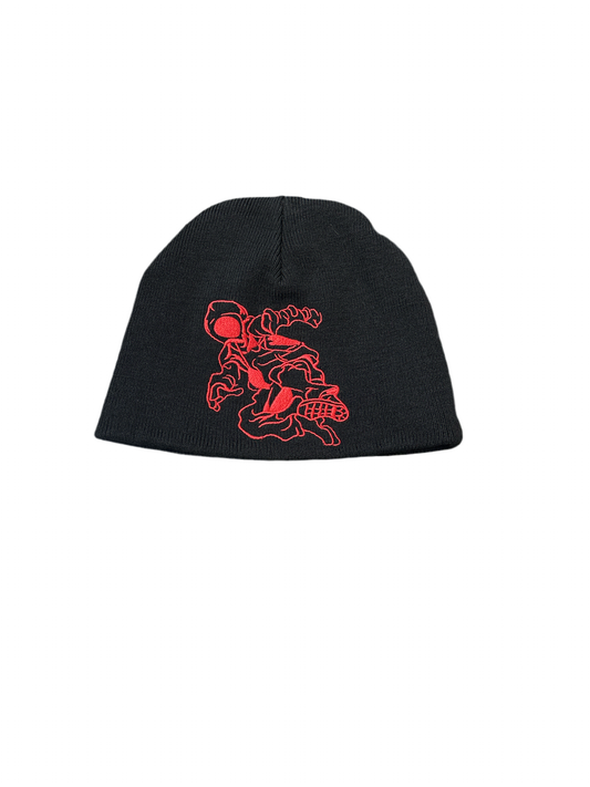 Dancer logo Black beanie