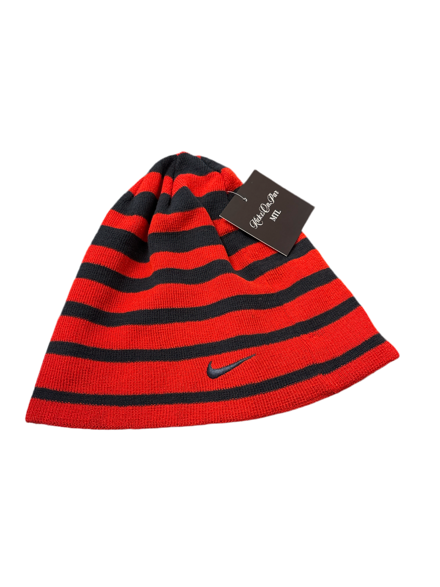 Nike’s black and red reversible beanie