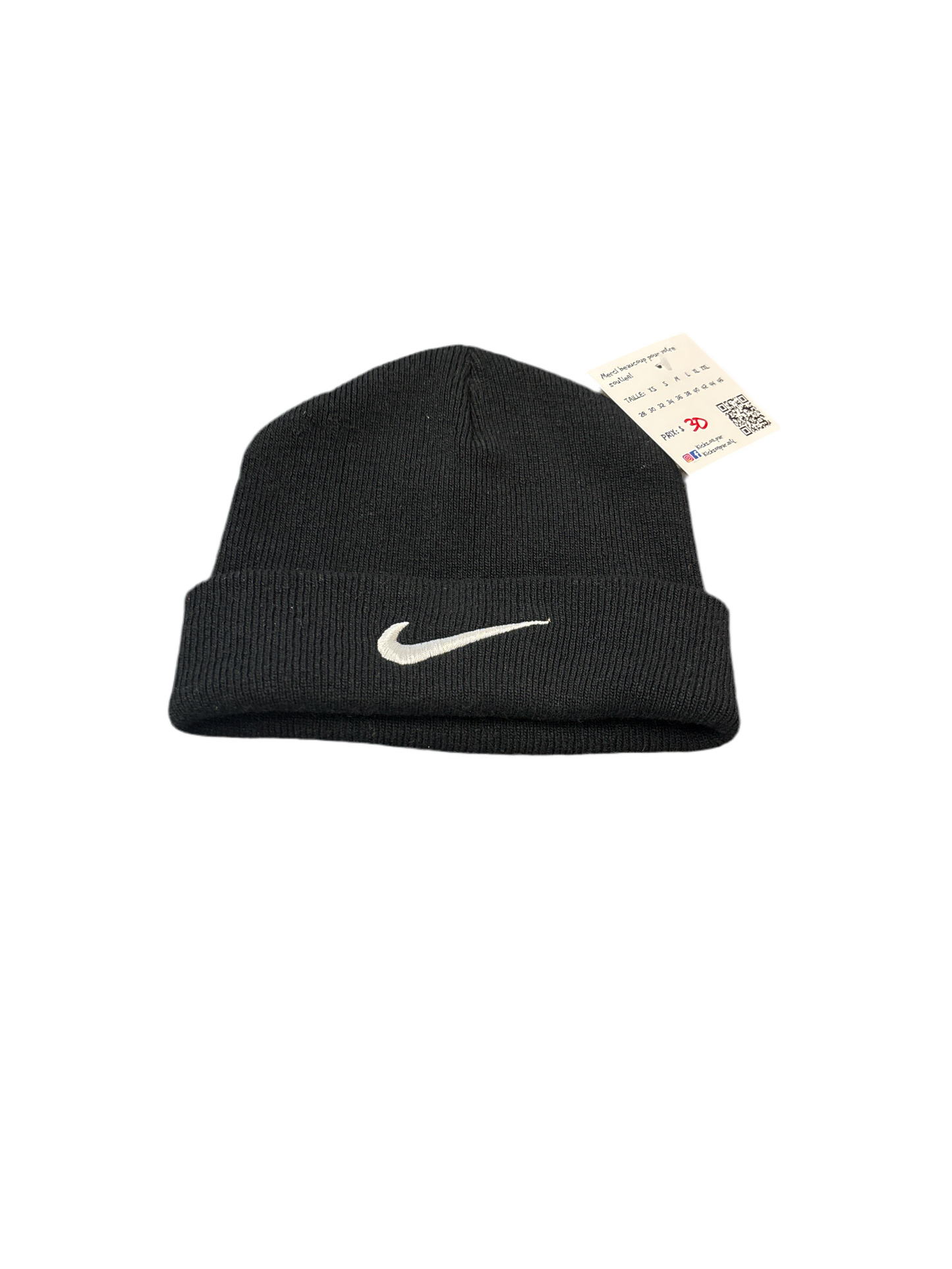 Black nike beanie