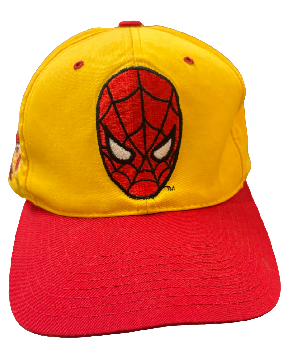 Vintage DEADSTOCK 1993 Spider-Man Marvel Comics Snapback Hat American Needle NWT