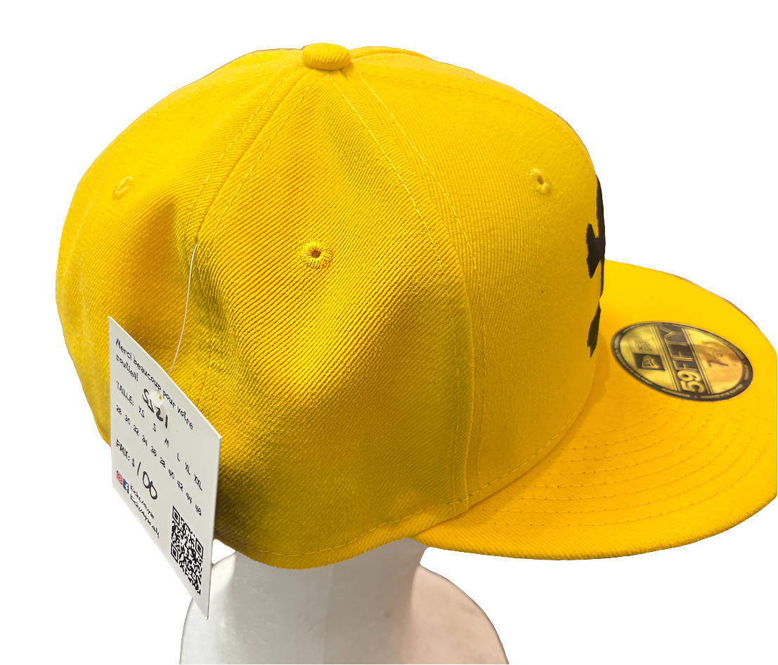 SUPREME x NEW ERA SKULL HAT YELLOW