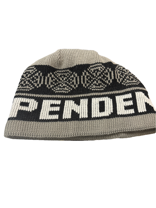 Independent black and grey beanie