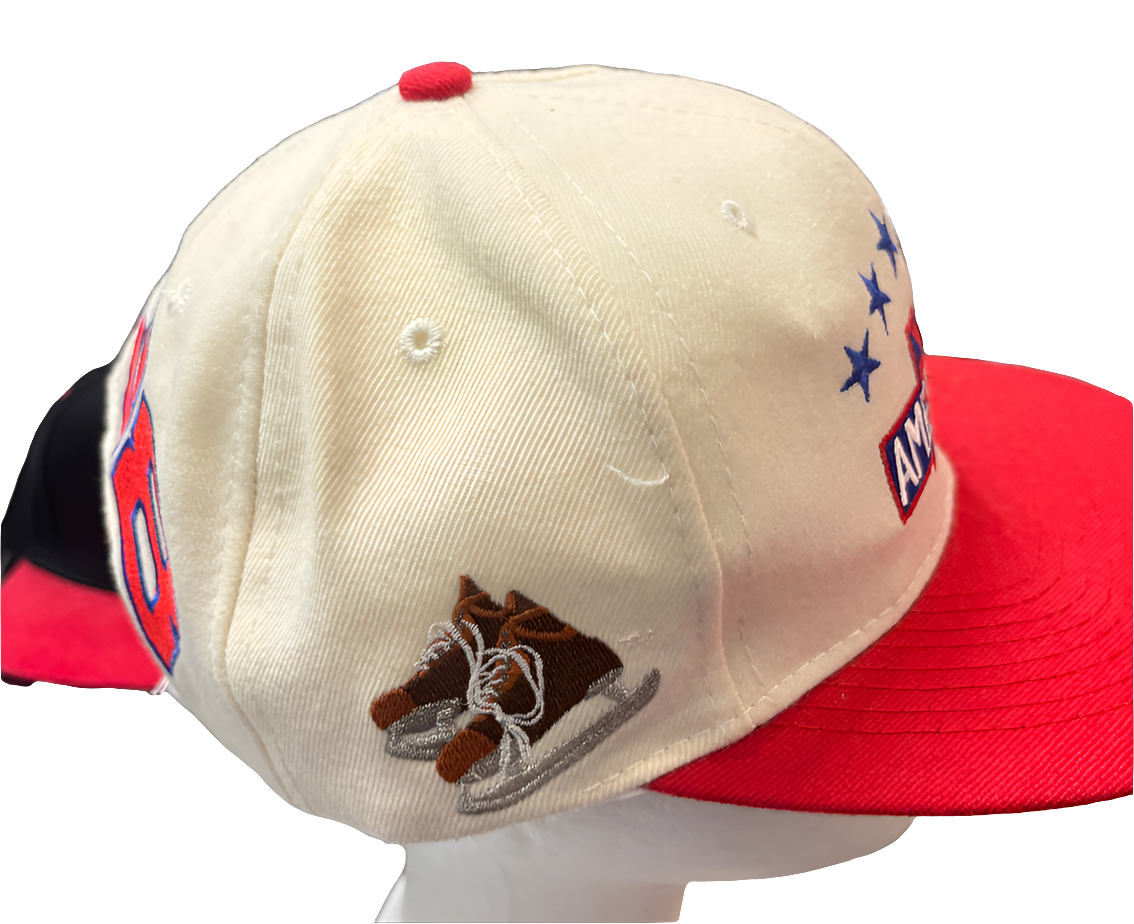 1938 New York Americans  Vintage NHL Team Logo Hockey Cap Hat