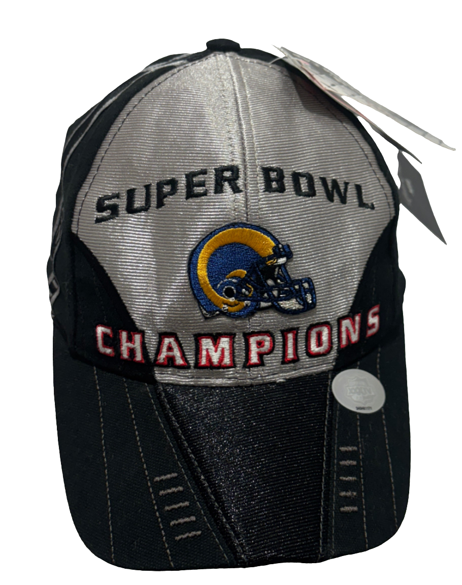 Vintage St. Louis Rams Super Bowl Champions 2000 Hat Cap Los Angeles LA NFL