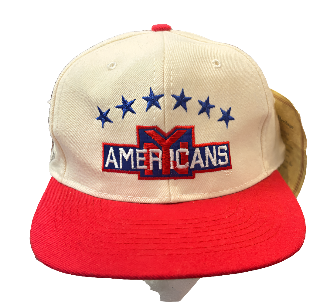 1938 New York Americans  Vintage NHL Team Logo Hockey Cap Hat