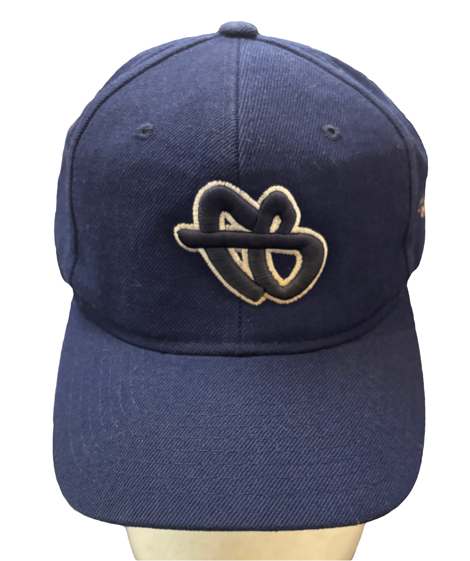 FUBU “FB” Logo 25th Anniversary Classic Navy Blue Strapback Hat