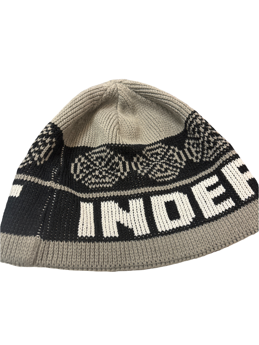 Independent black and grey beanie