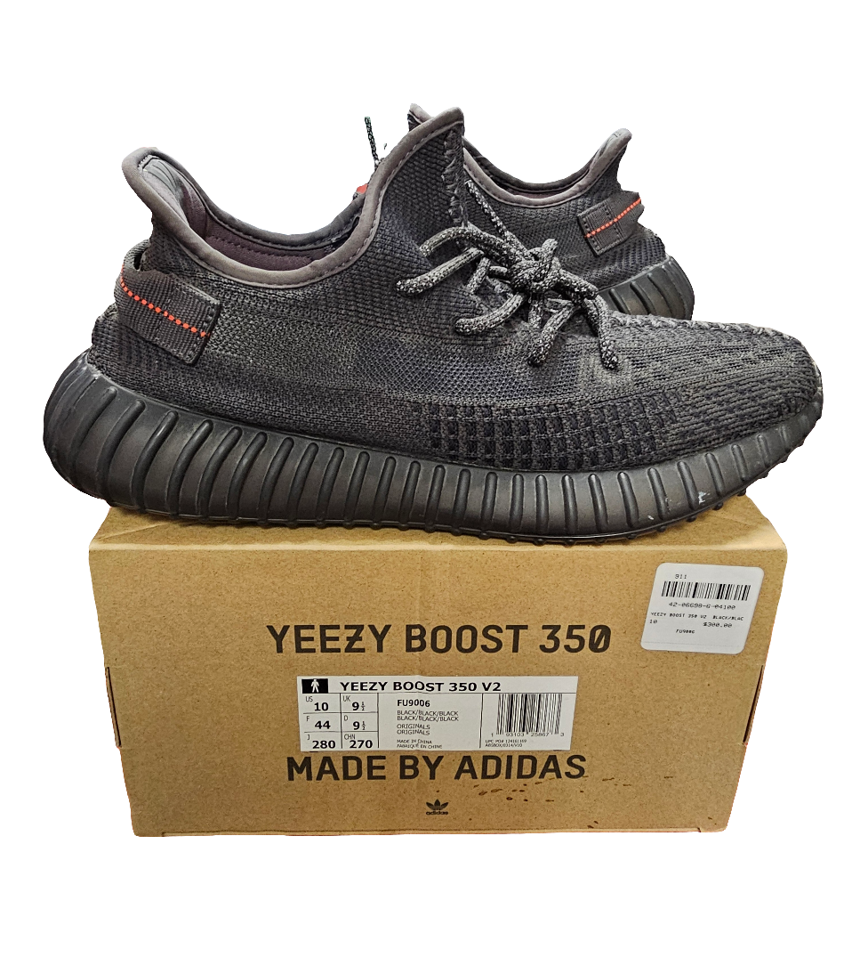 Adidas yeezy boost 350 black non reflective