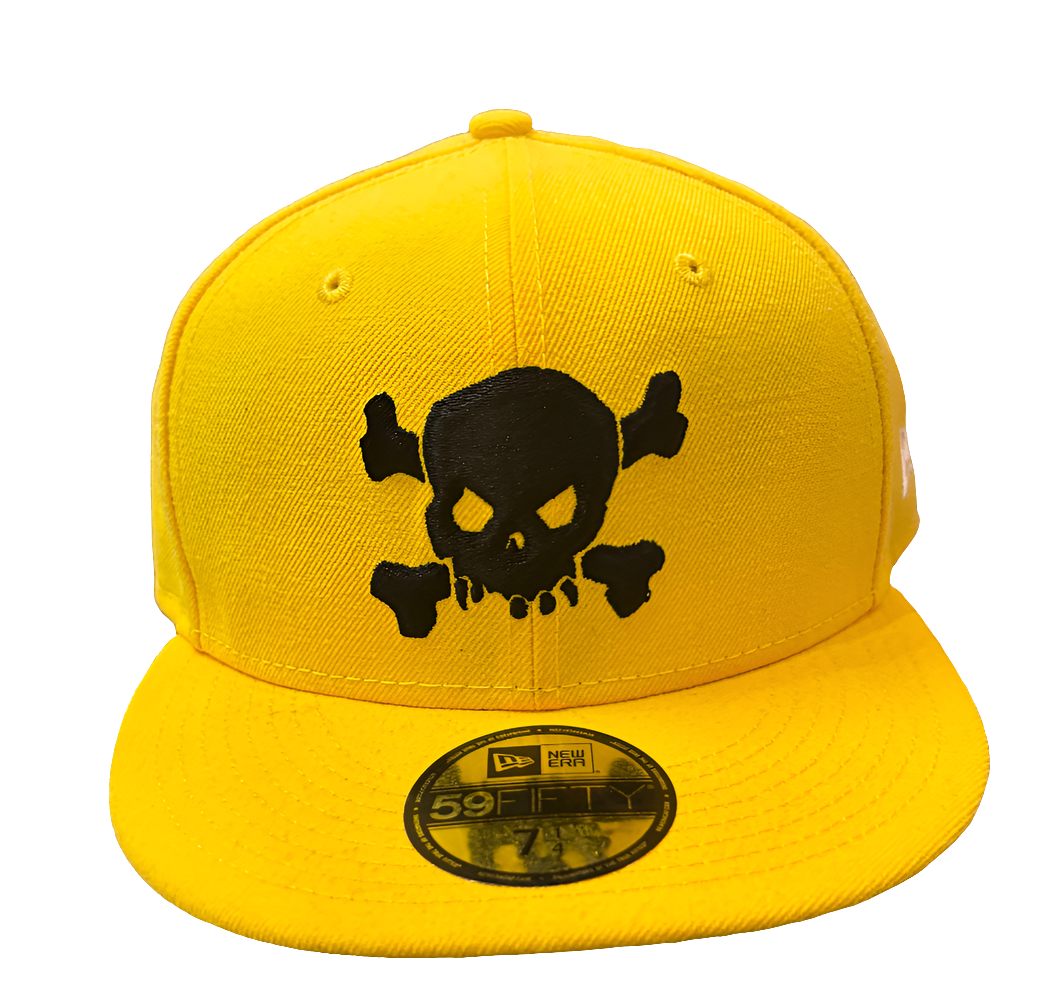 SUPREME x NEW ERA SKULL HAT YELLOW