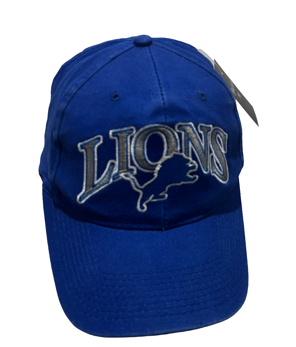 Blue Detroit lions hat baseball cap Nfl