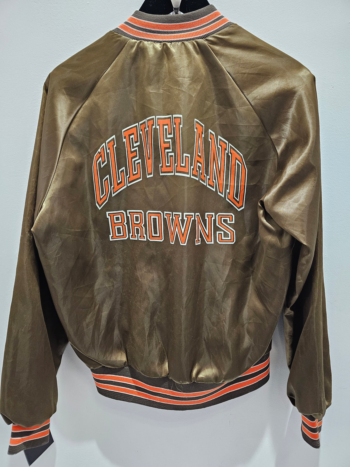 Vintage Chalk line NFL Cleaveland Brows Bomber jacket 🏈