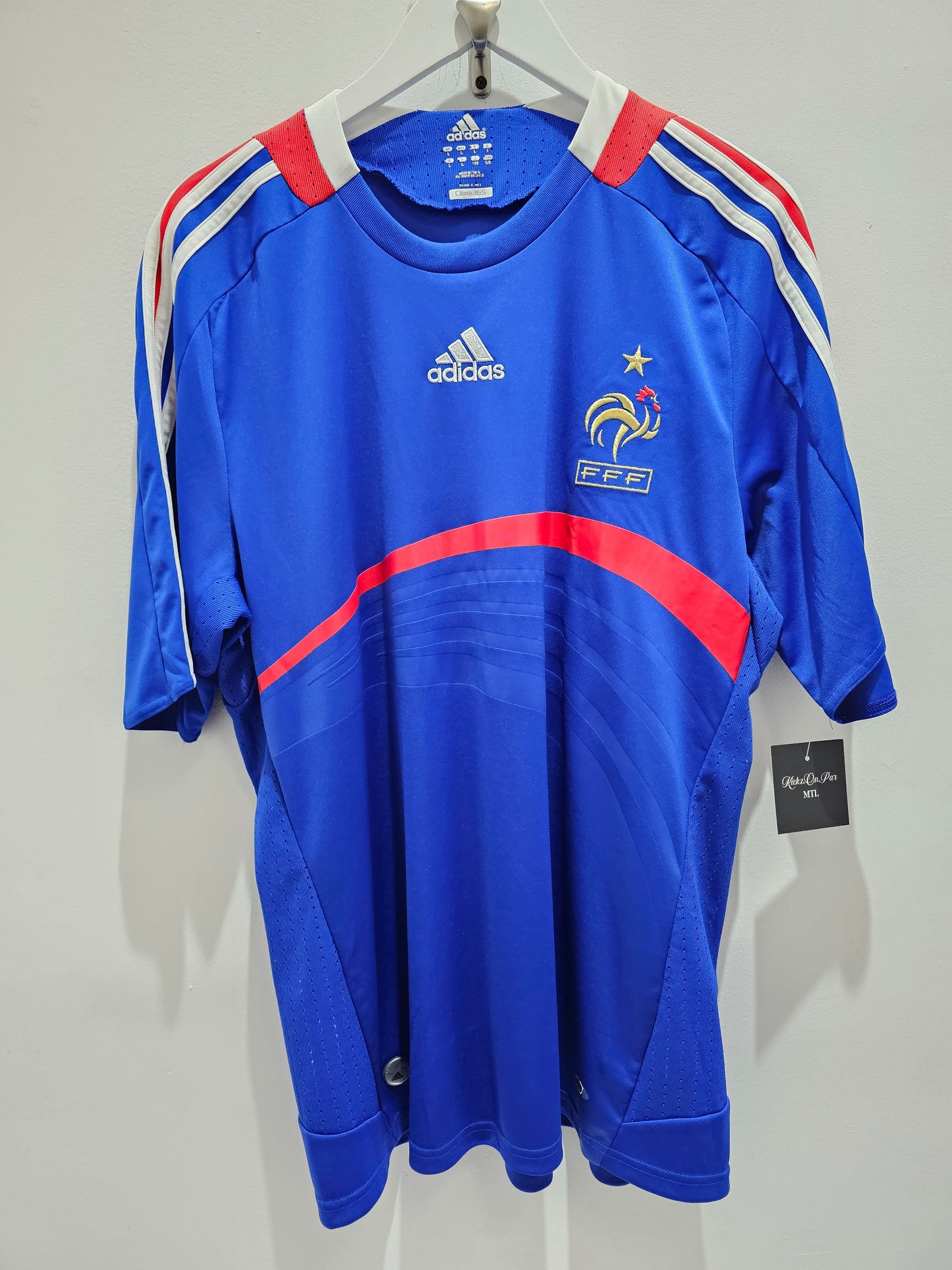 Adidas France 07-08 Home Kit Jersey