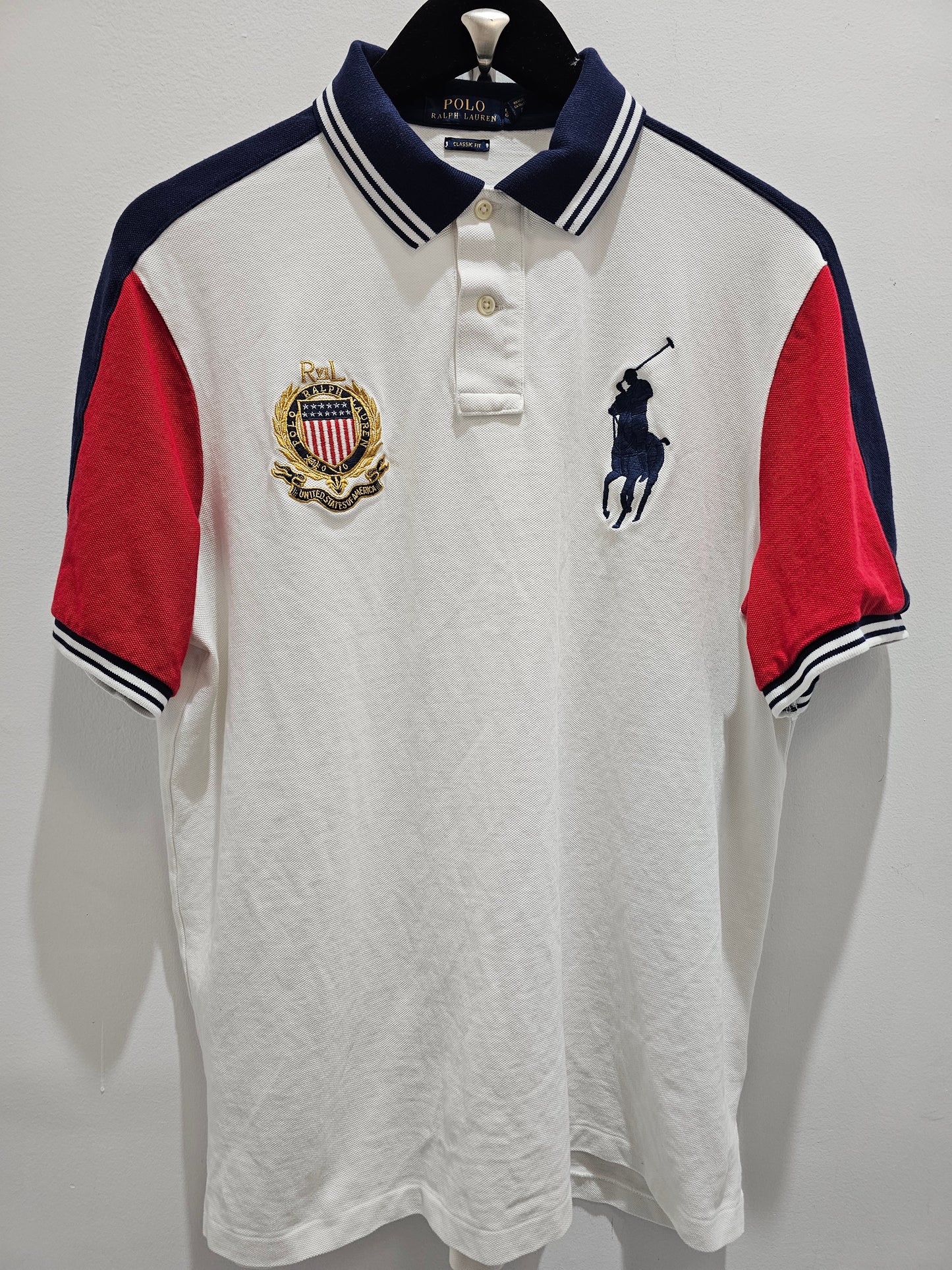 Polo Ralph Lauden USA buttons polo tshirt