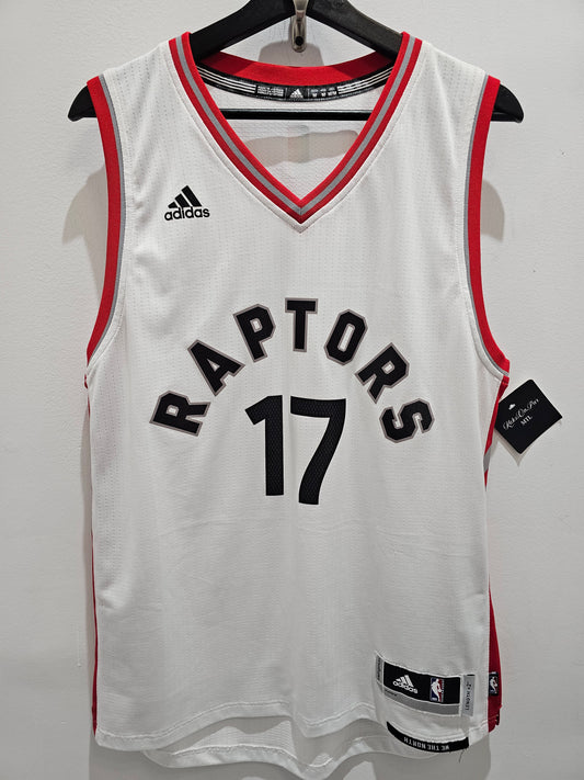 Adidas NBA Toronto Raptors Jonas Valanciunas #17 Basketball Jersey 🏀