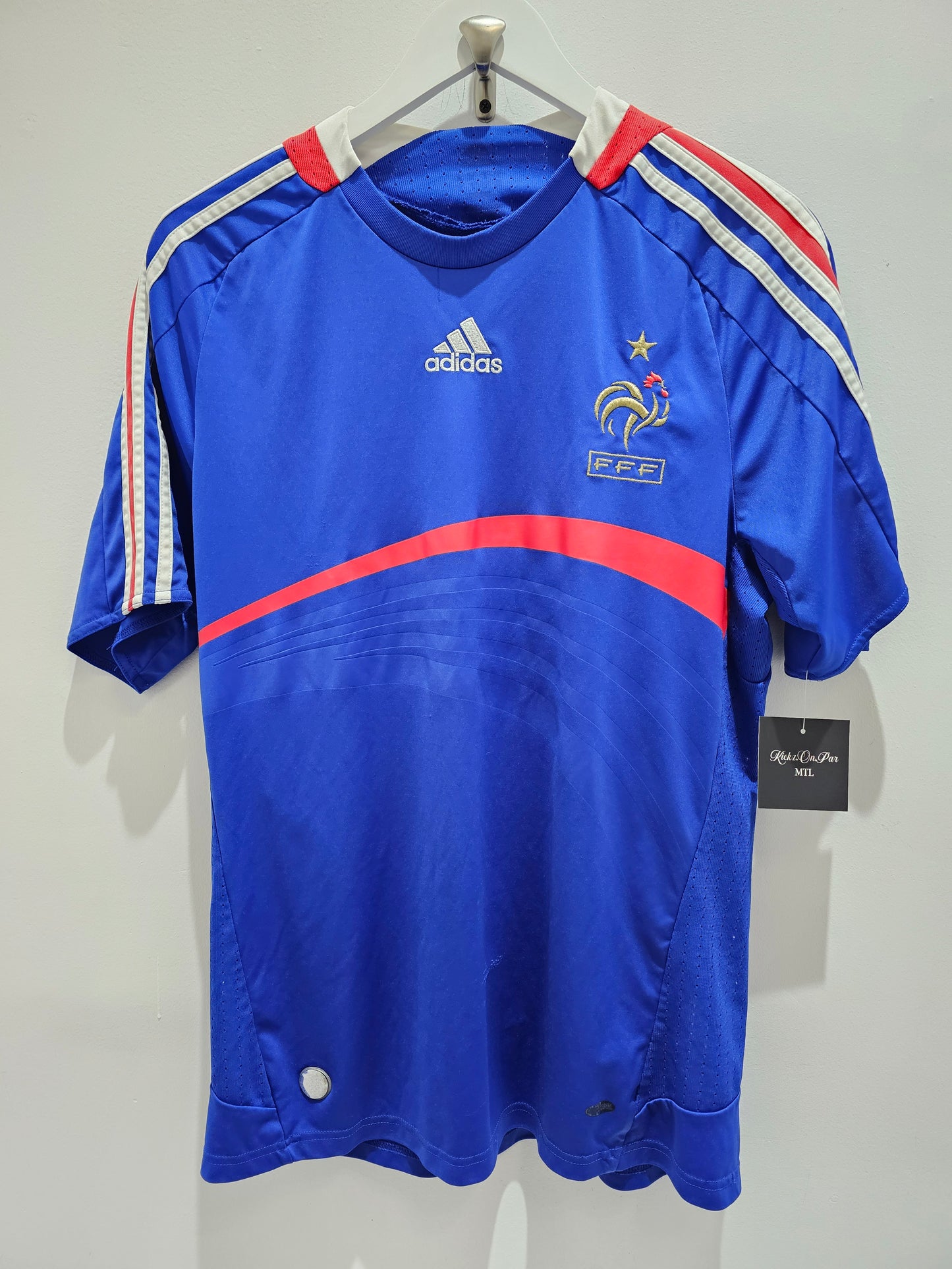 France Adidas 08-09 Home Kit Jersey