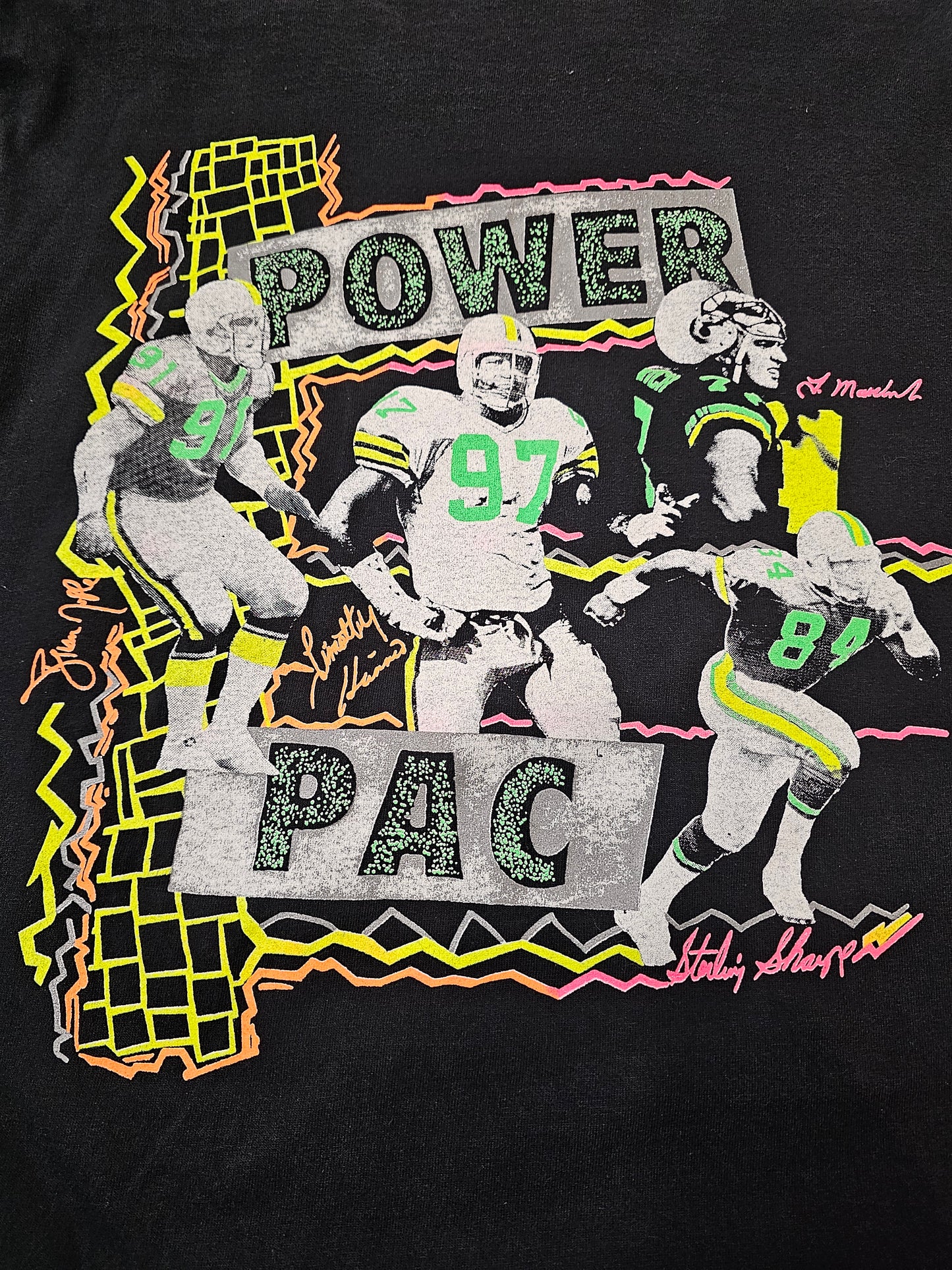 Vintage 1990 Green Bay Power Pac Tshirt