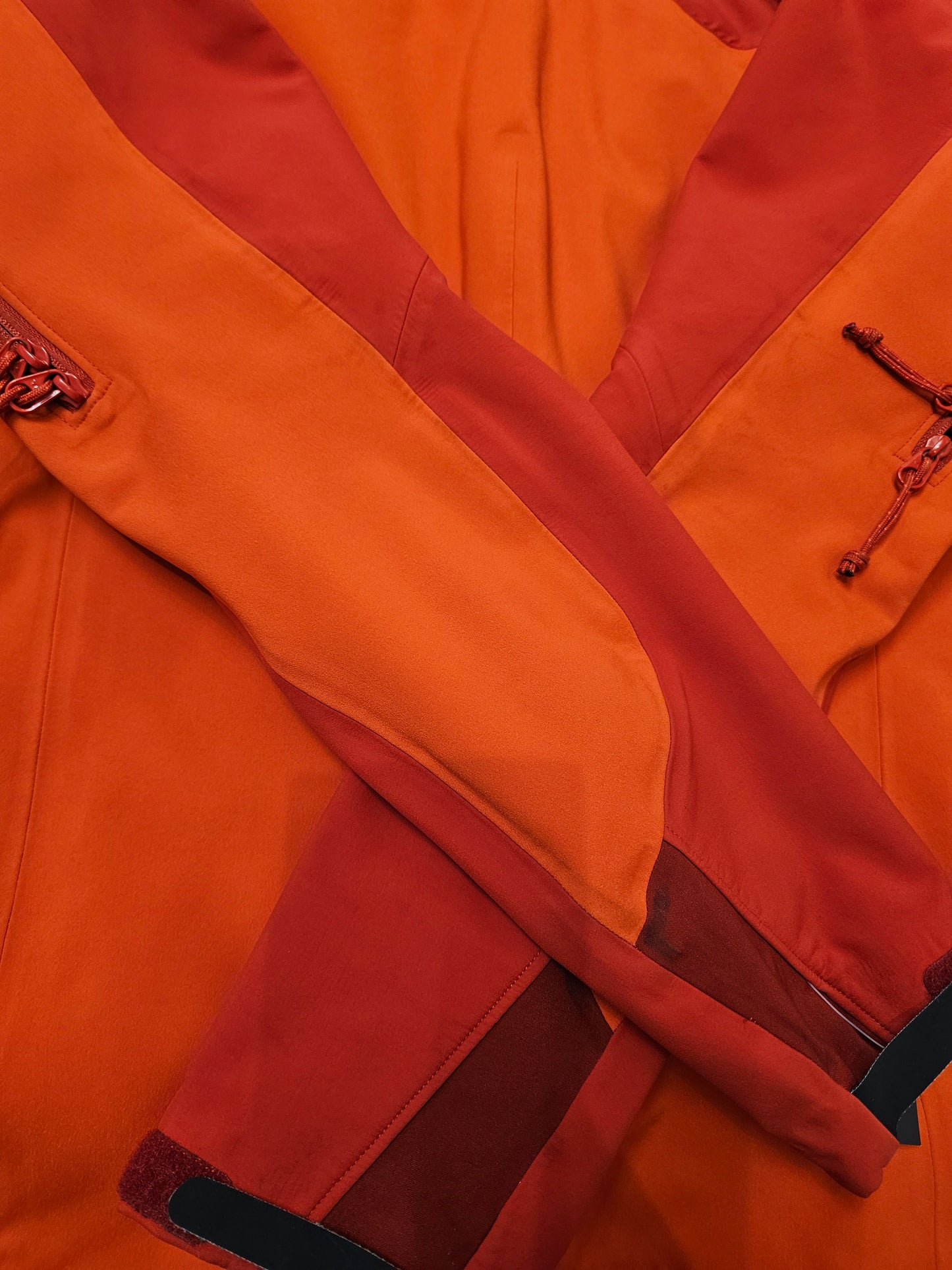 Vintage Arcteryx Windstopper womens fullzipper orange jacket