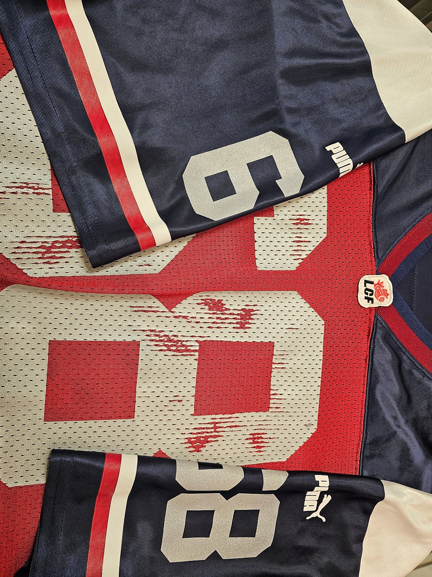 Montreal Alouettes Bryan Chiu #68 football jersey