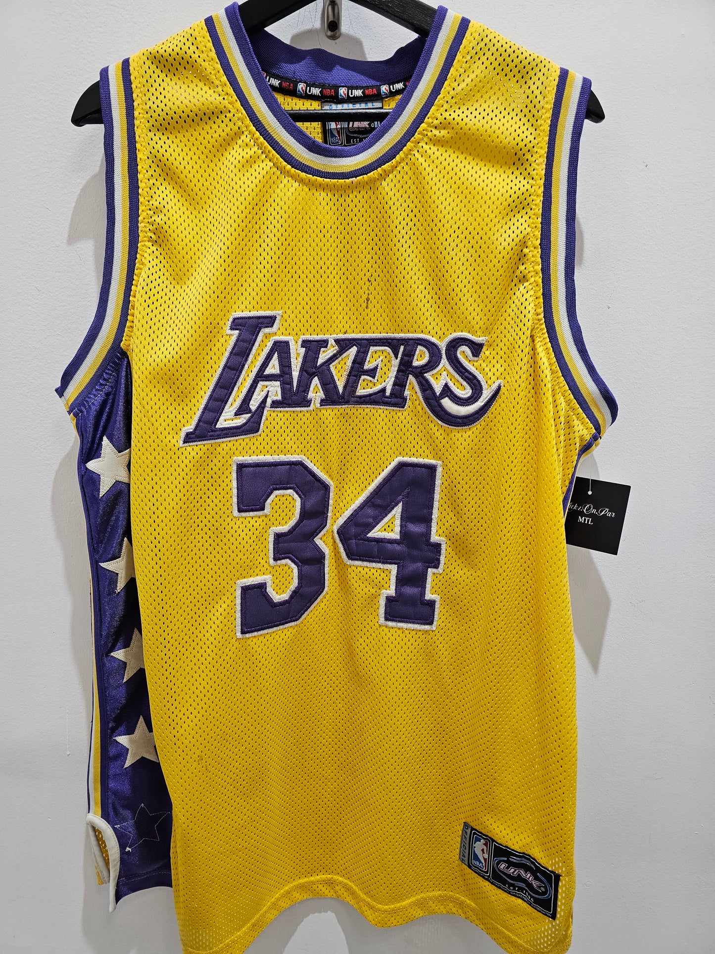 UNK NBA Shaq oneal#34 aircool basketba jersey 🏀