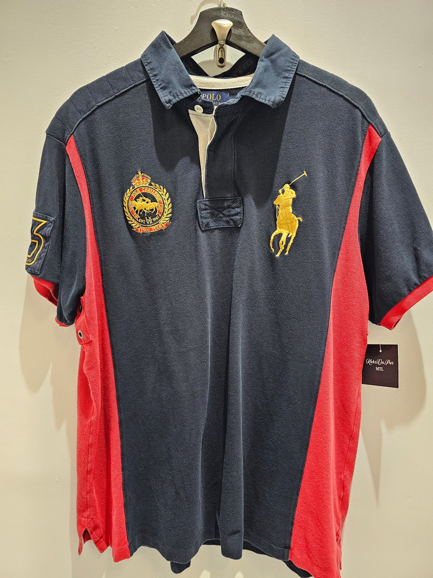 Polo Ralph Lauren Snow Polo Team Buttons Polo Tshirt