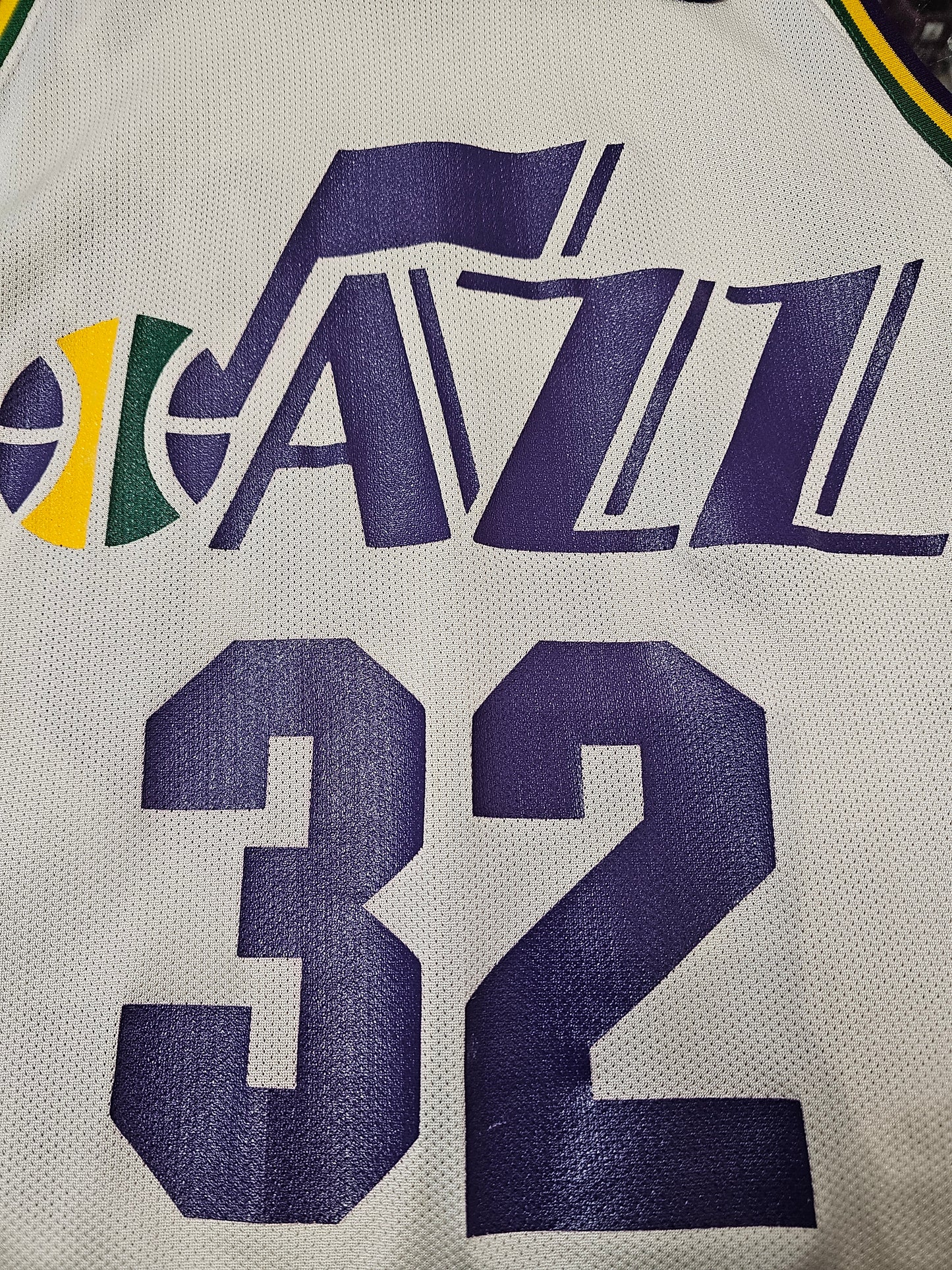 Vintage 90s NmChampion nba Utah Jazz #32 Karl Malone basketball jersey 🏀