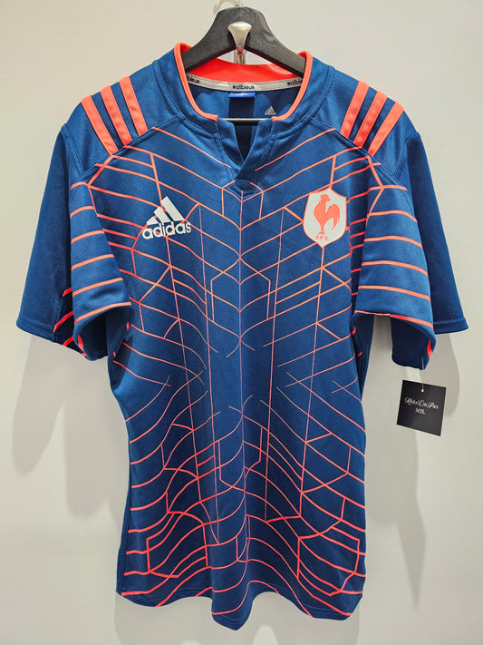 Adidas France 16-17 Rugby FFR Training kit jersey