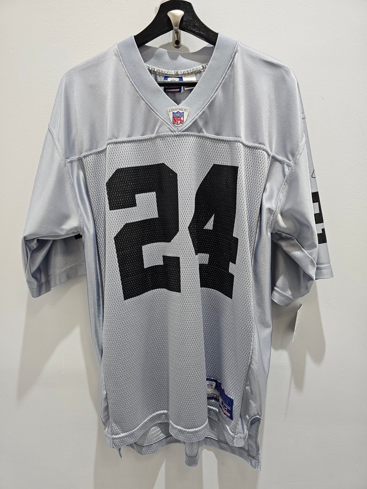 Reebok NFL Charles Woodson #24 raiders jersey