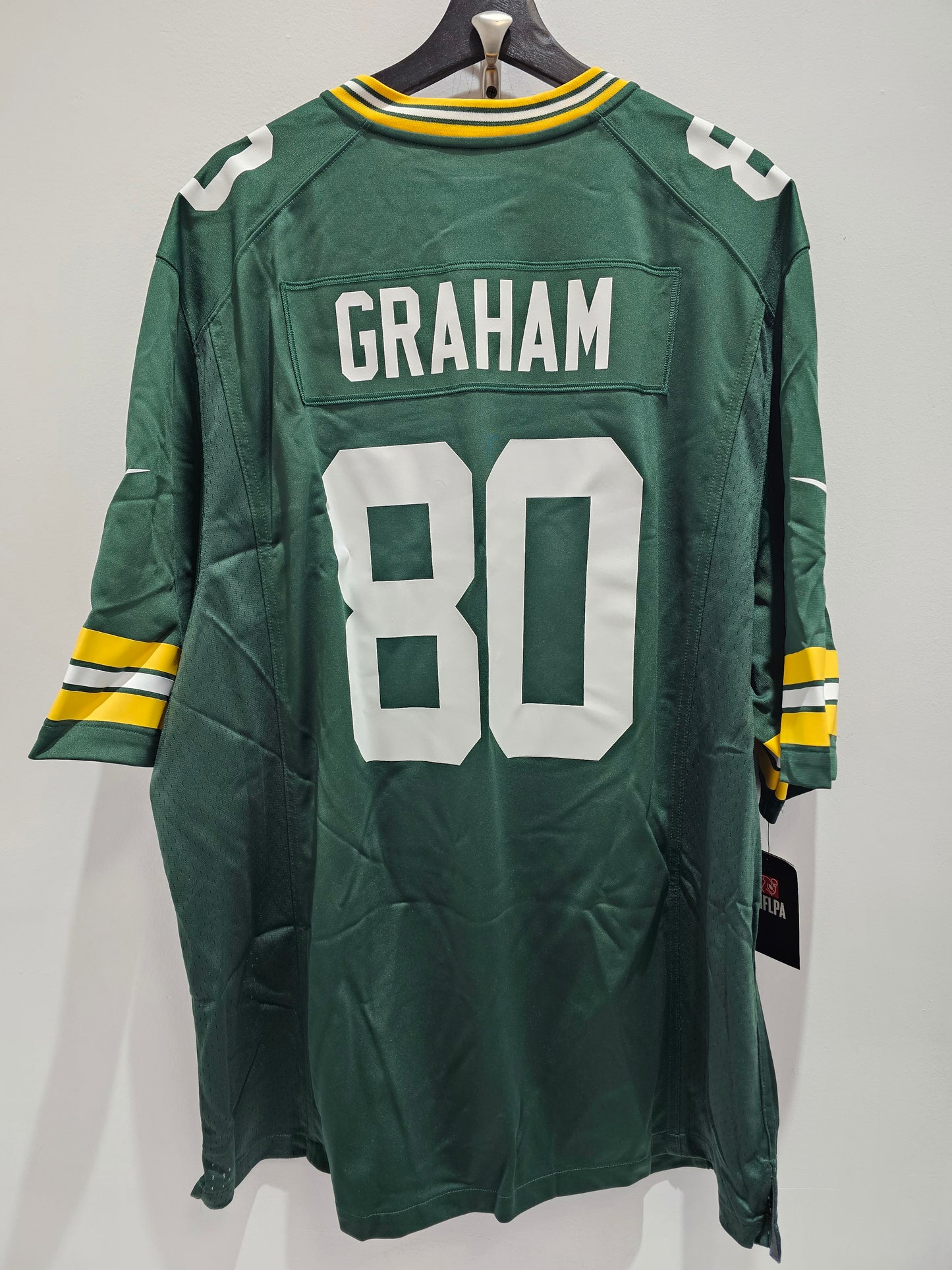 Reebok NFL Green Bay Packers Jimmy Graham #80 football jersey