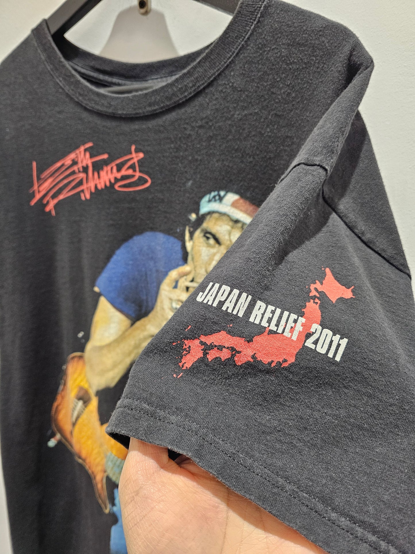 2011 Keith Richards Japan relief tshirt