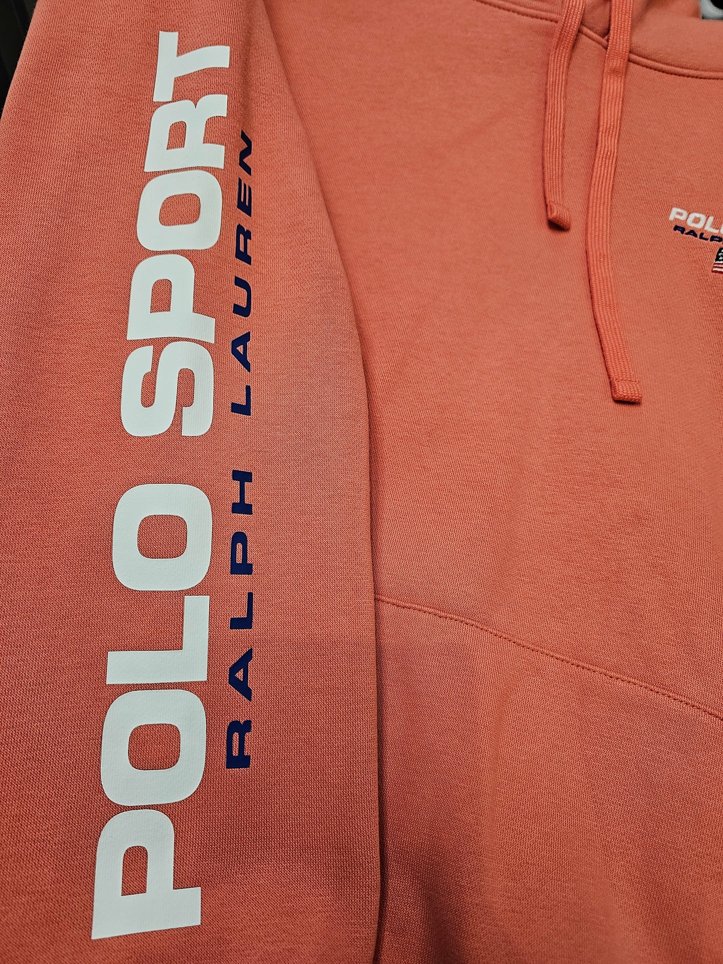 Polo RL peach pullover classic hoodie