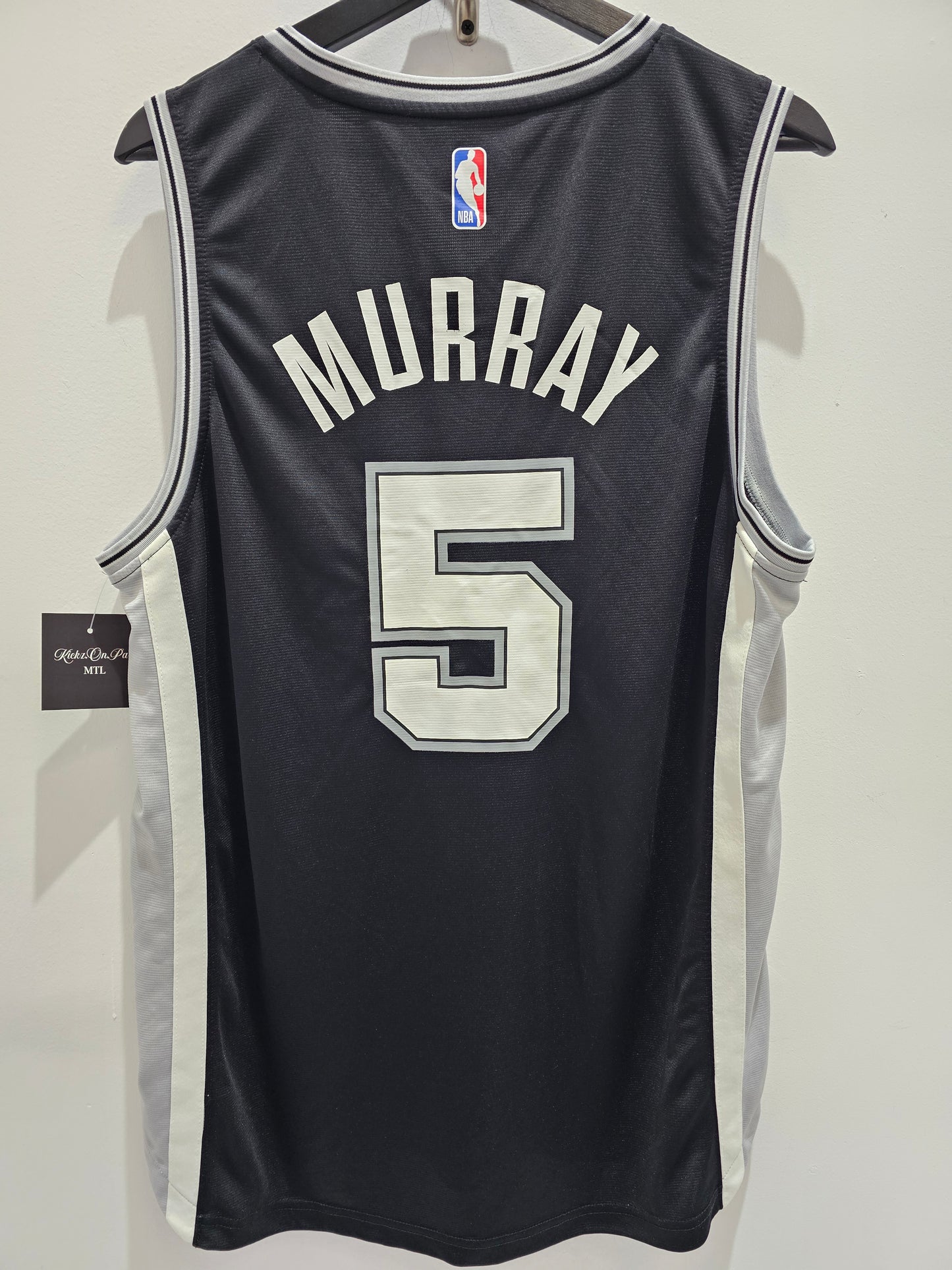 Fanatics NBA SA Spurs Dejounte Murray #5 Basketball Jersey 🏀