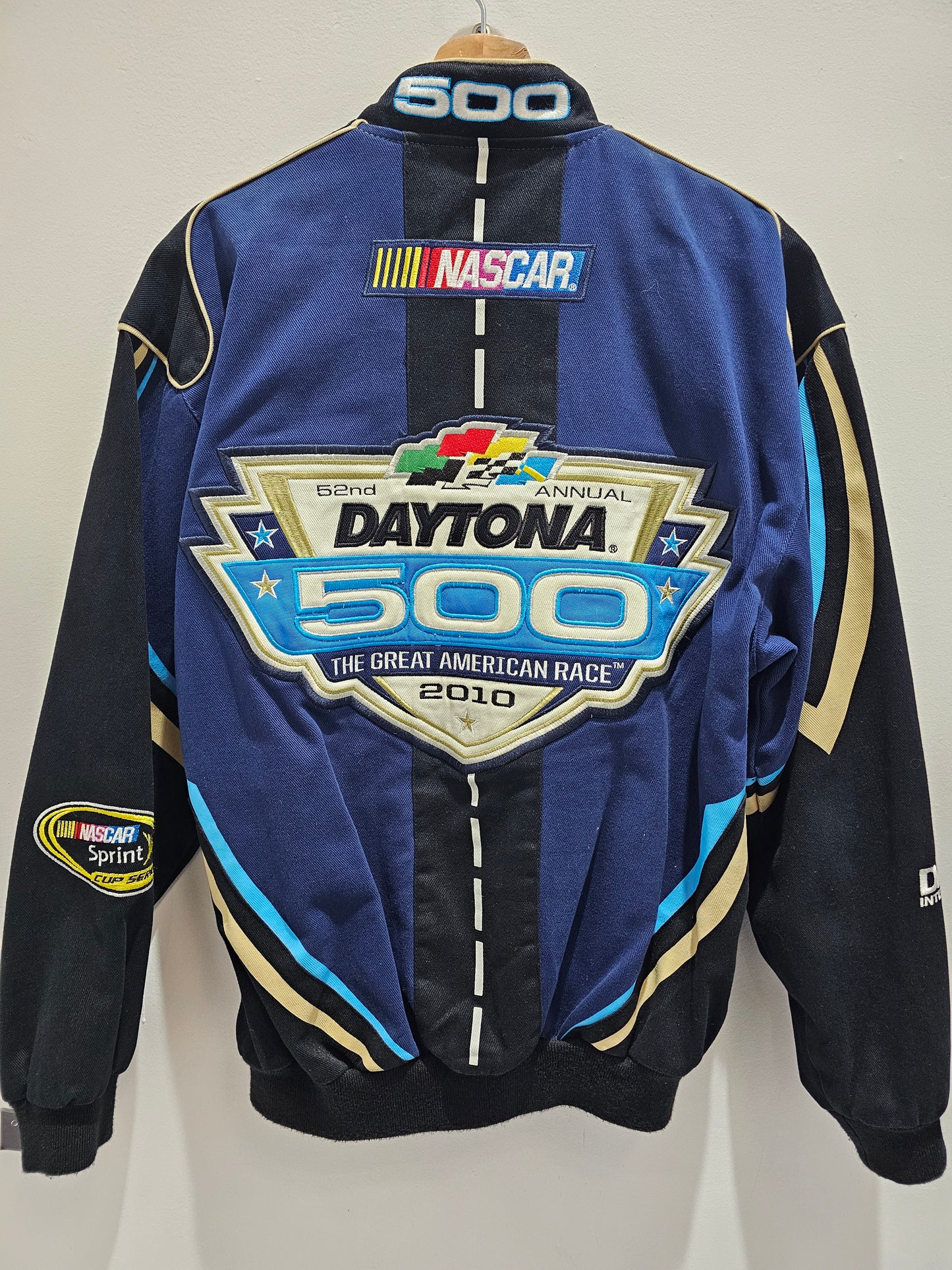 JH design Nascar Daytona 500 buttons racing jacket