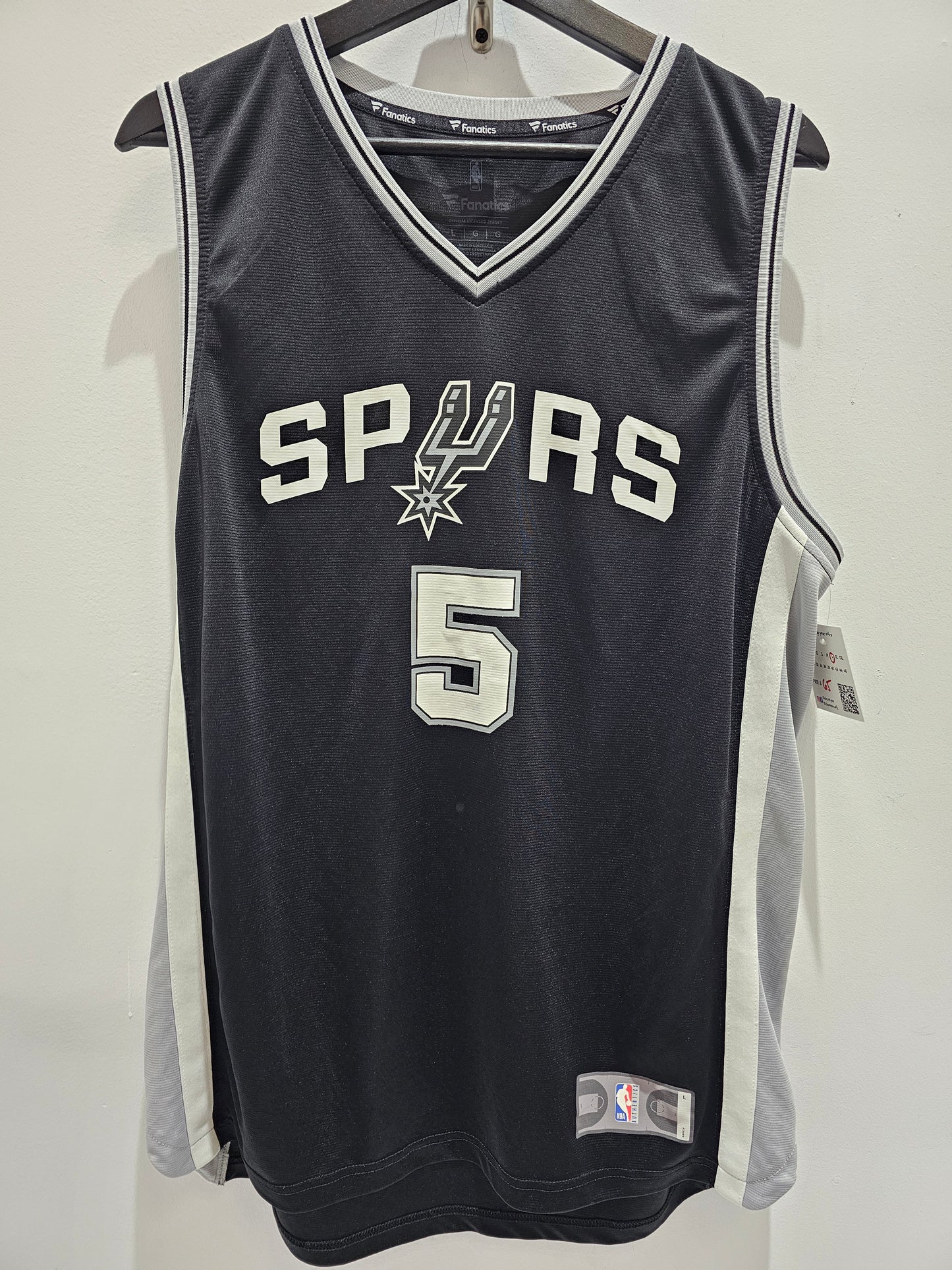 Fanatics NBA SA Spurs Dejounte Murray #5 Basketball Jersey 🏀