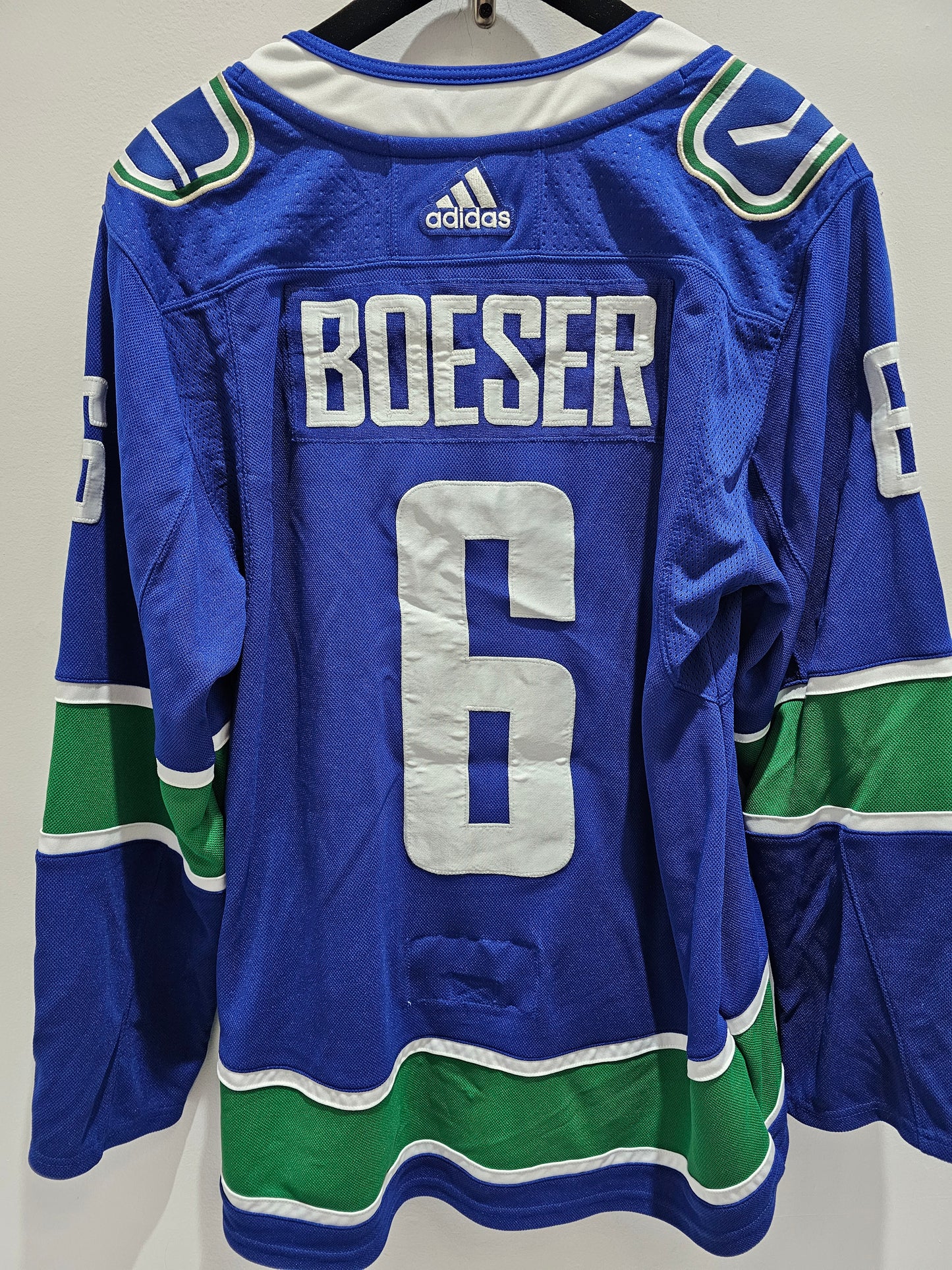 Adidas Vancouver Canucks Brock Boeser #6 Hockey Jersey 🏒