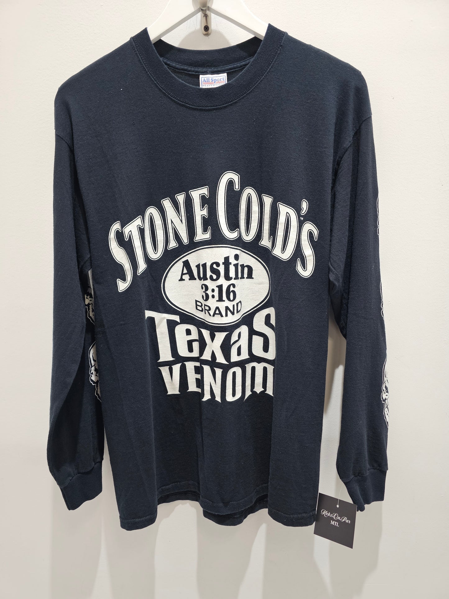 Vintage 2001 Stone Cold 101 Proof Long sleeve