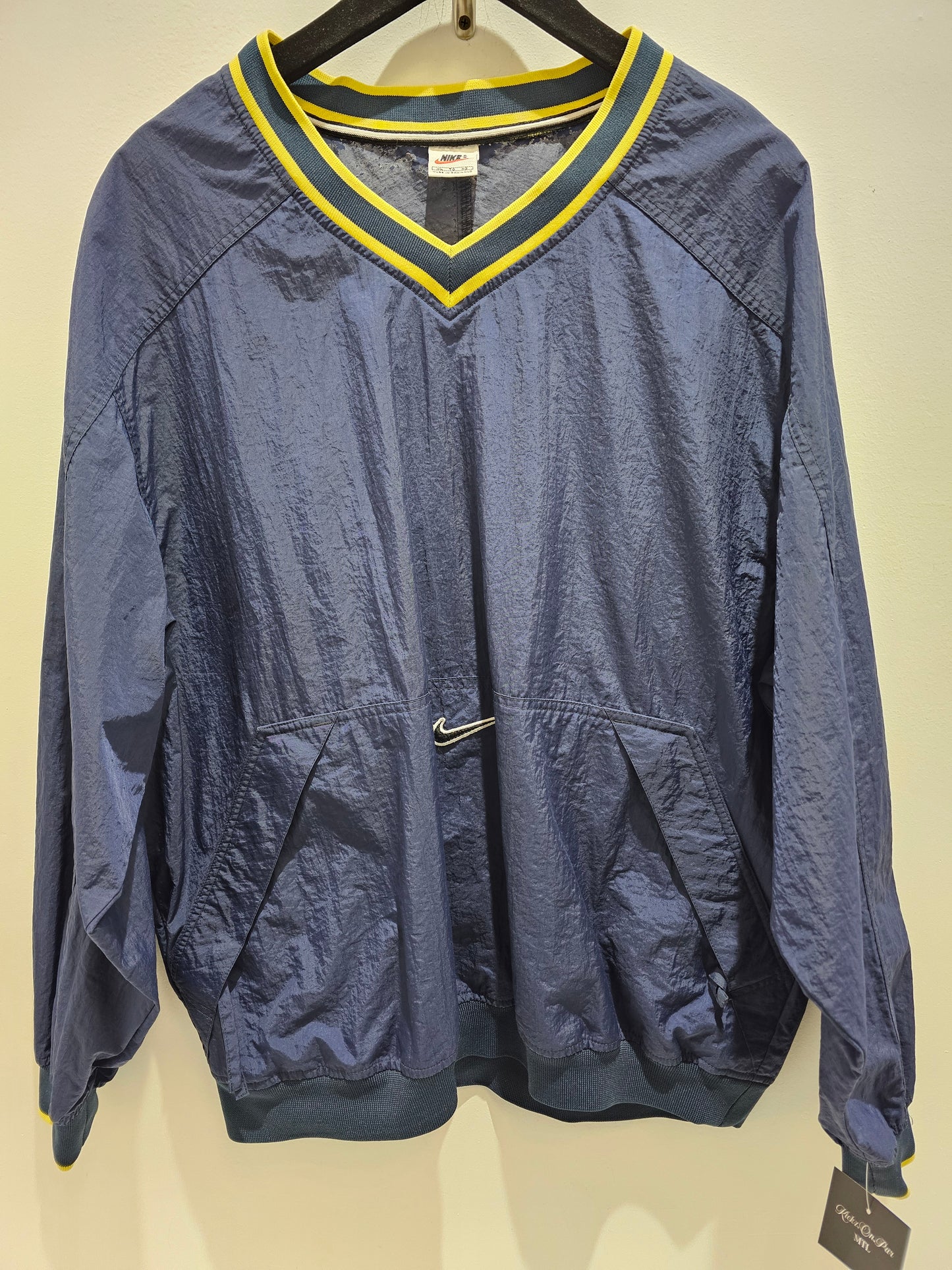 Vintage 90s Nike Navy Windbreaker