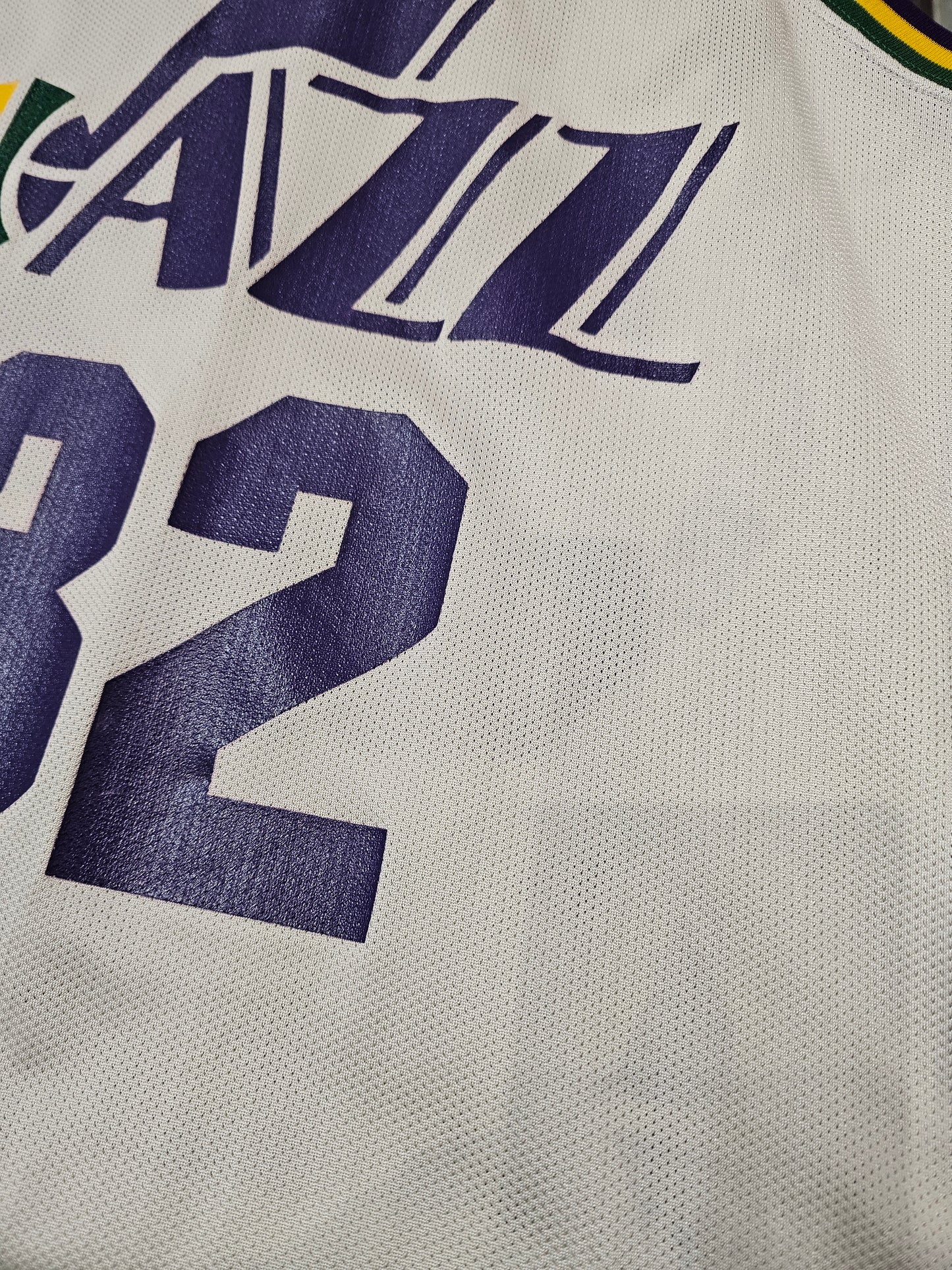 Vintage 90s NmChampion nba Utah Jazz #32 Karl Malone basketball jersey 🏀