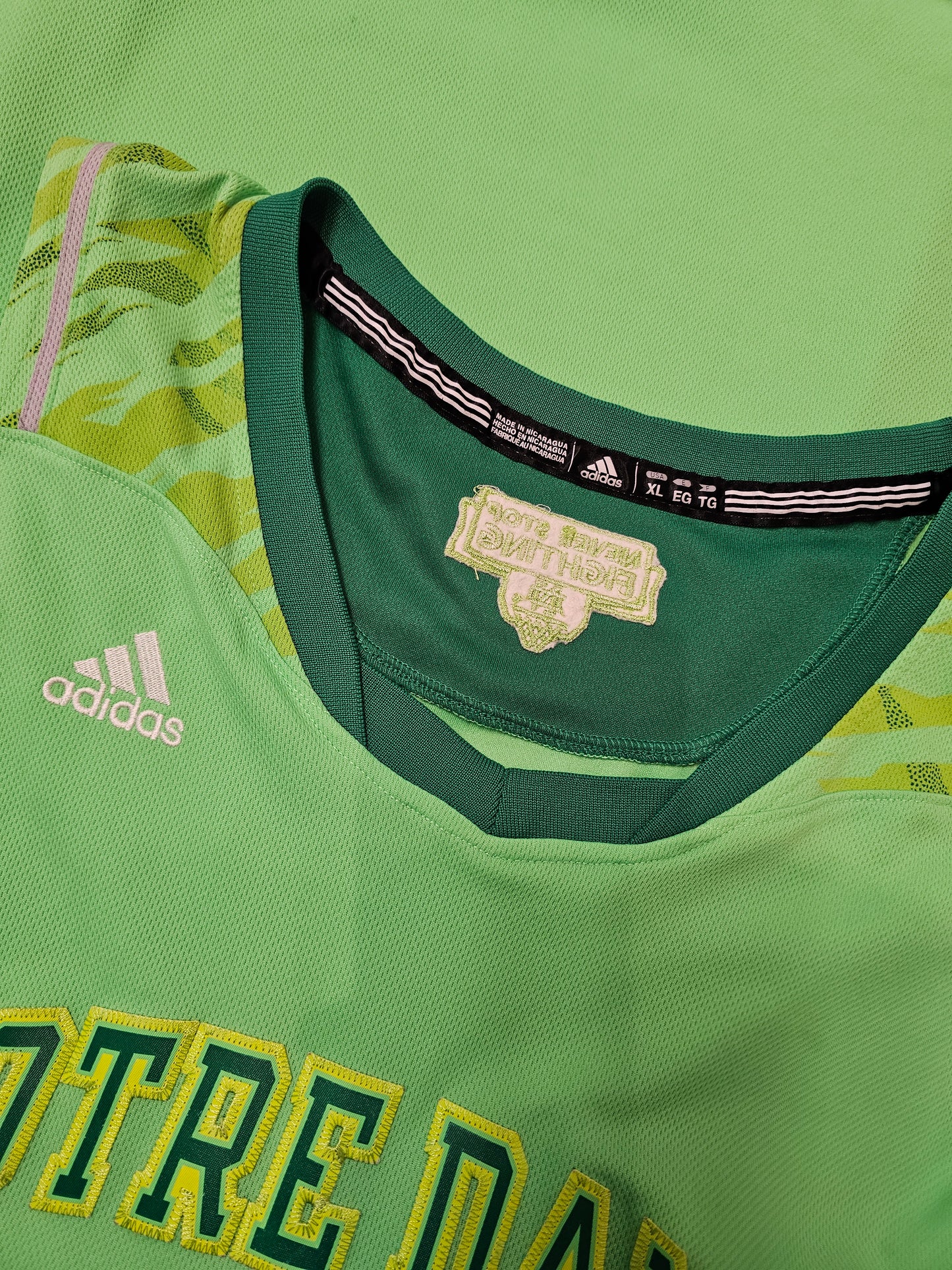 Adidas Notre dame fighting Irish premier #0 basketball jersey 🏀