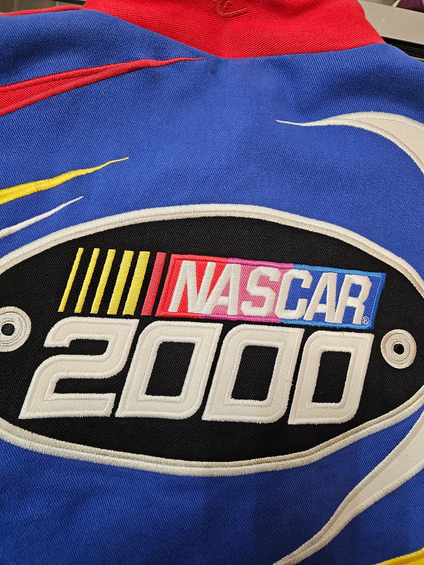 Chase Authentic Nascar 2000 Racing zip up jacket