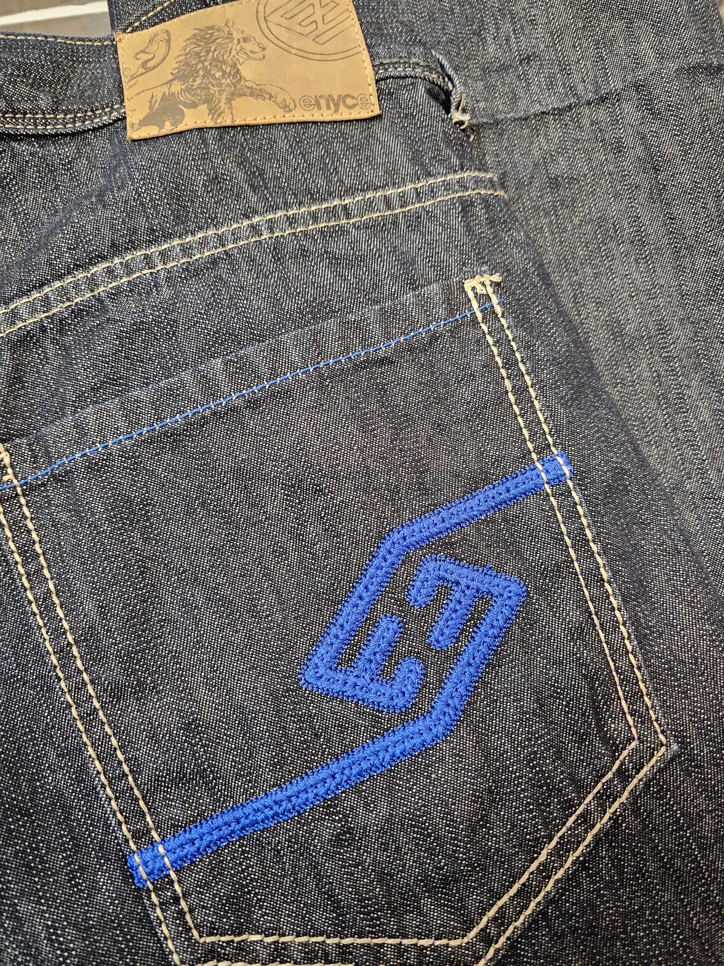 Enyce Co y2k logo denim jeans