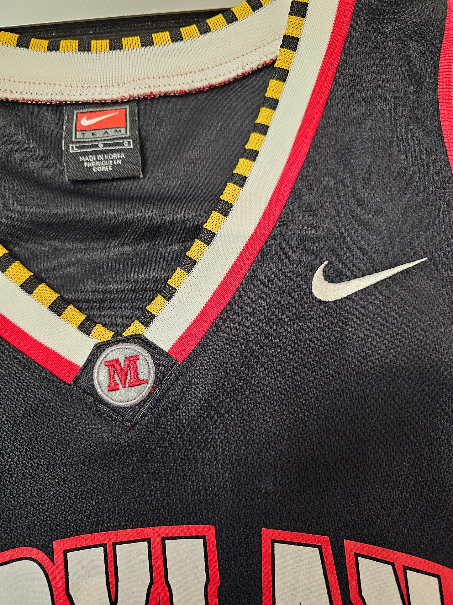 Nike Team NCAA Maryland Terrrapins #22 Basketball Jersey 🏀