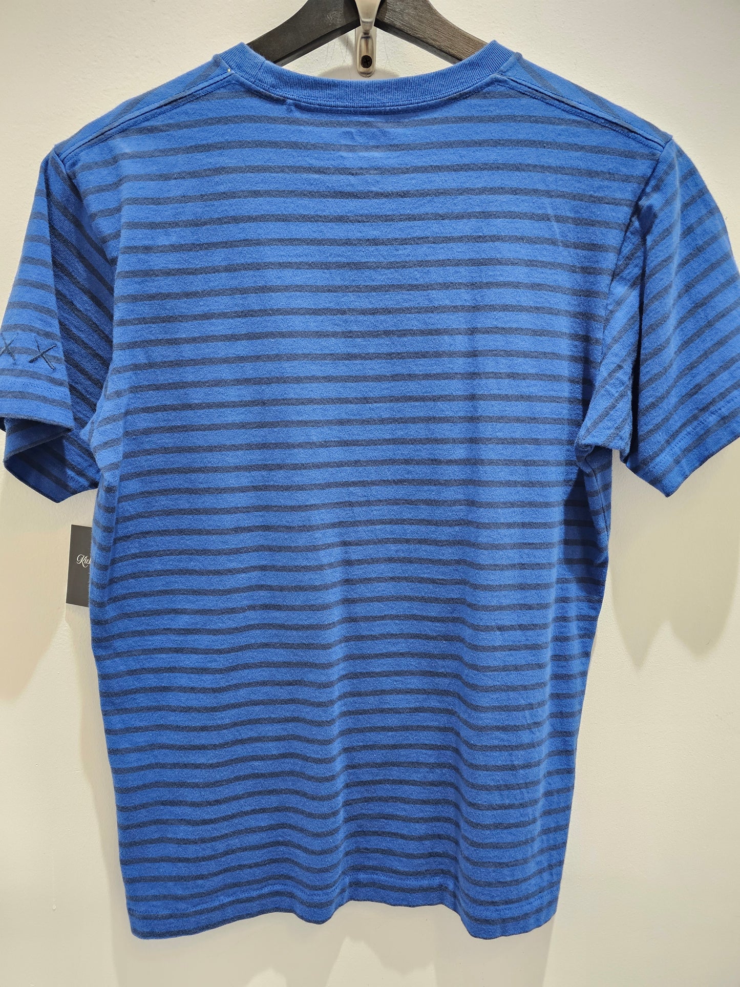 Uniqlo Kaws Striped blue tshirt