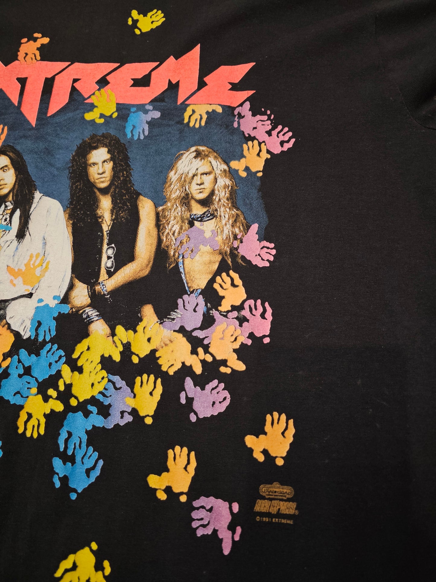 Vintage 1991 Extreme Get The Funk Out Tour Tshirt