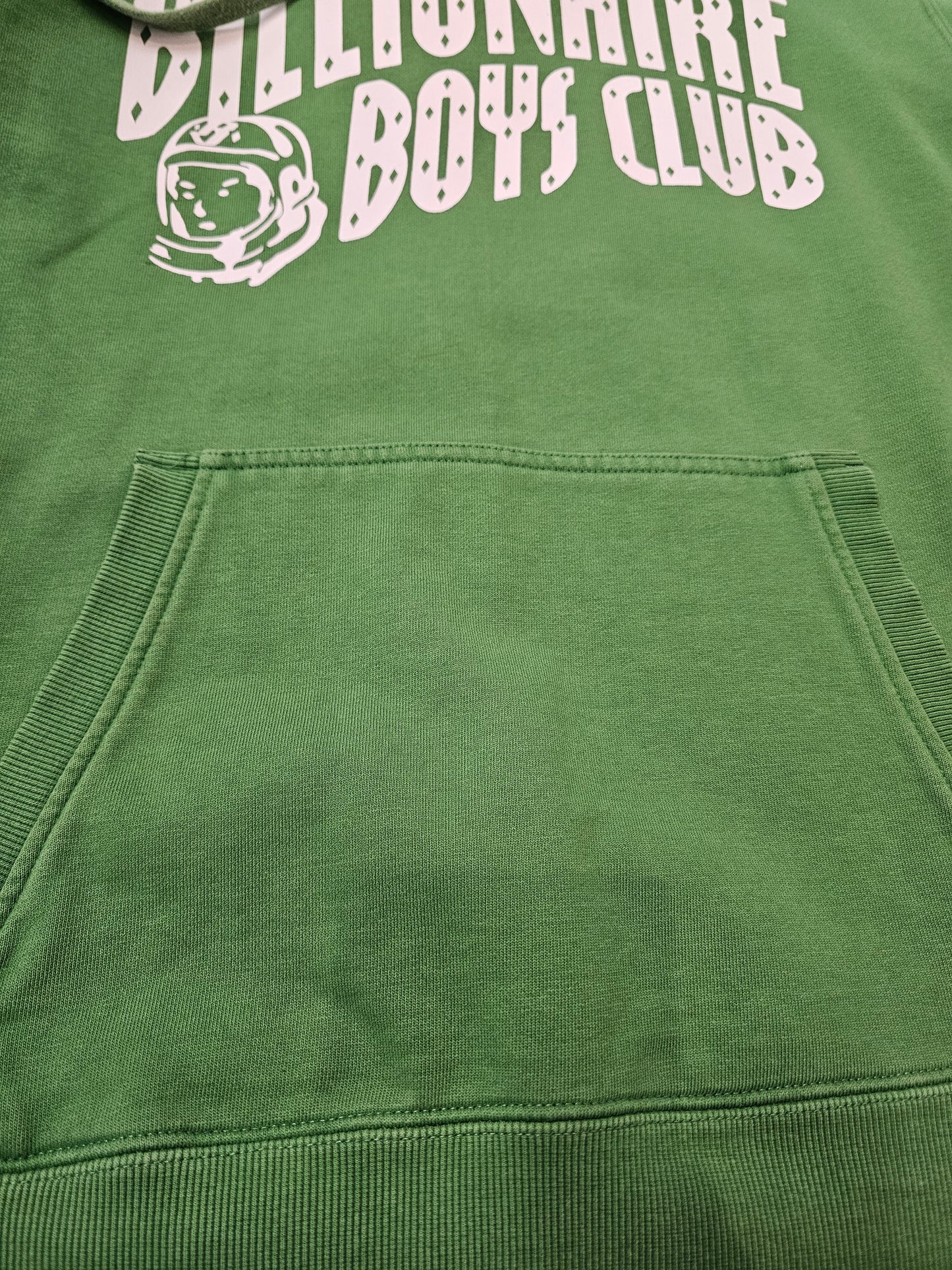 Billionaire boys club wealth heart mind washed green pullover hoodie