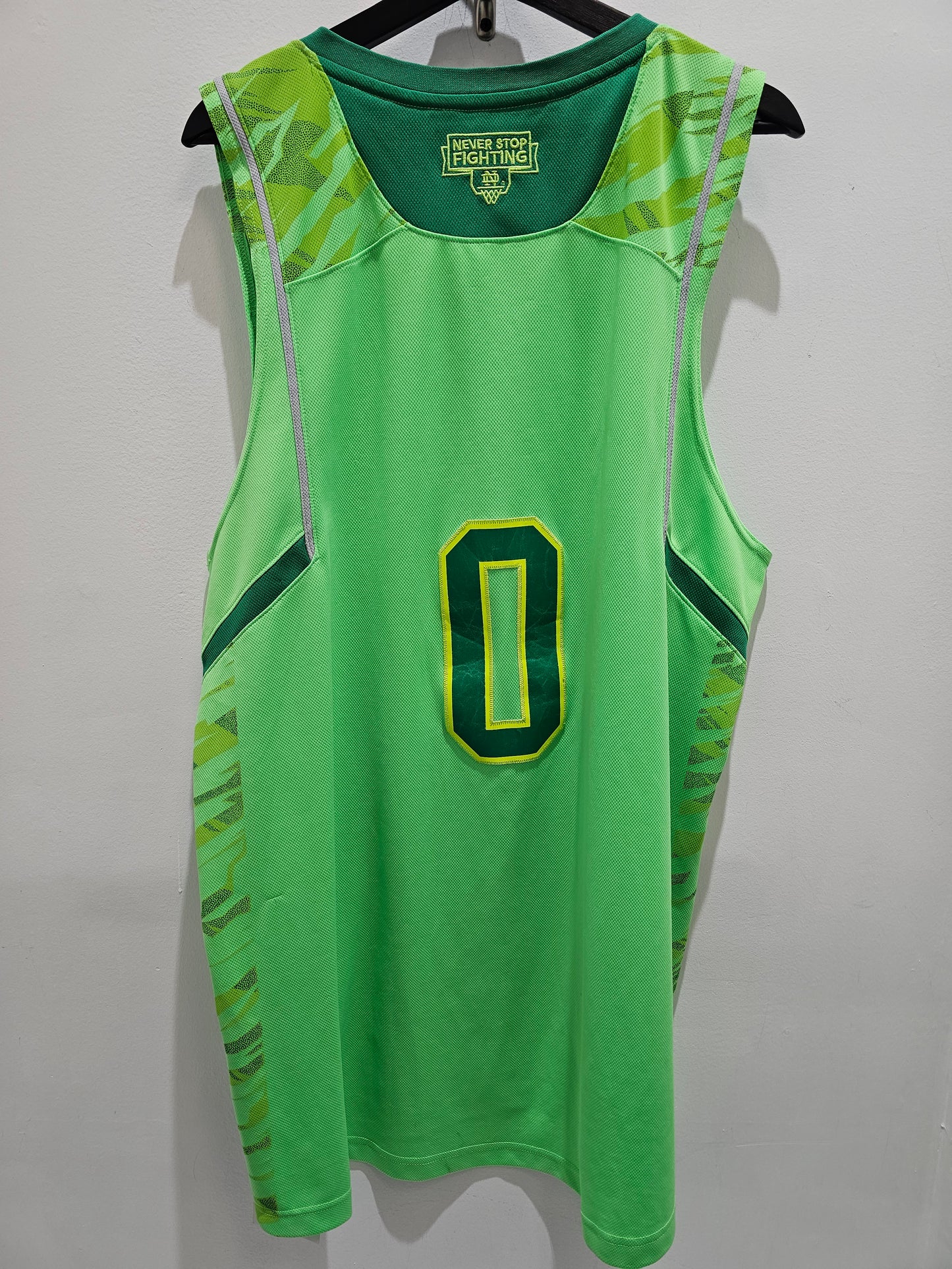 Adidas Notre dame fighting Irish premier #0 basketball jersey 🏀