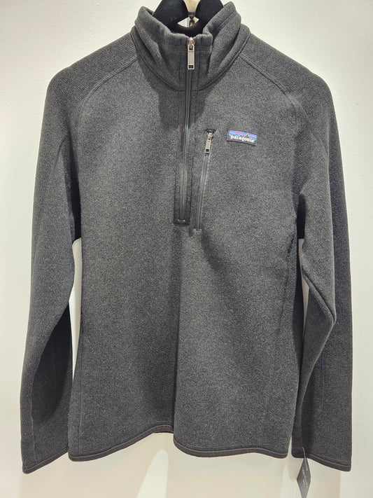 Patagonia quarter zip dark grey sweater sp19