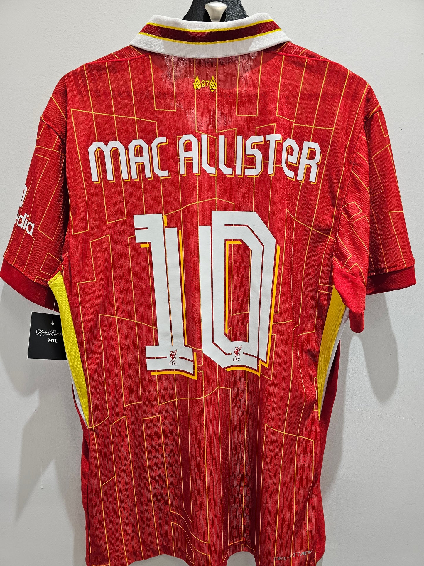 Nike dri fit adv Liverpool FC Mac Allister #10 soccer home jersey kit ⚽️