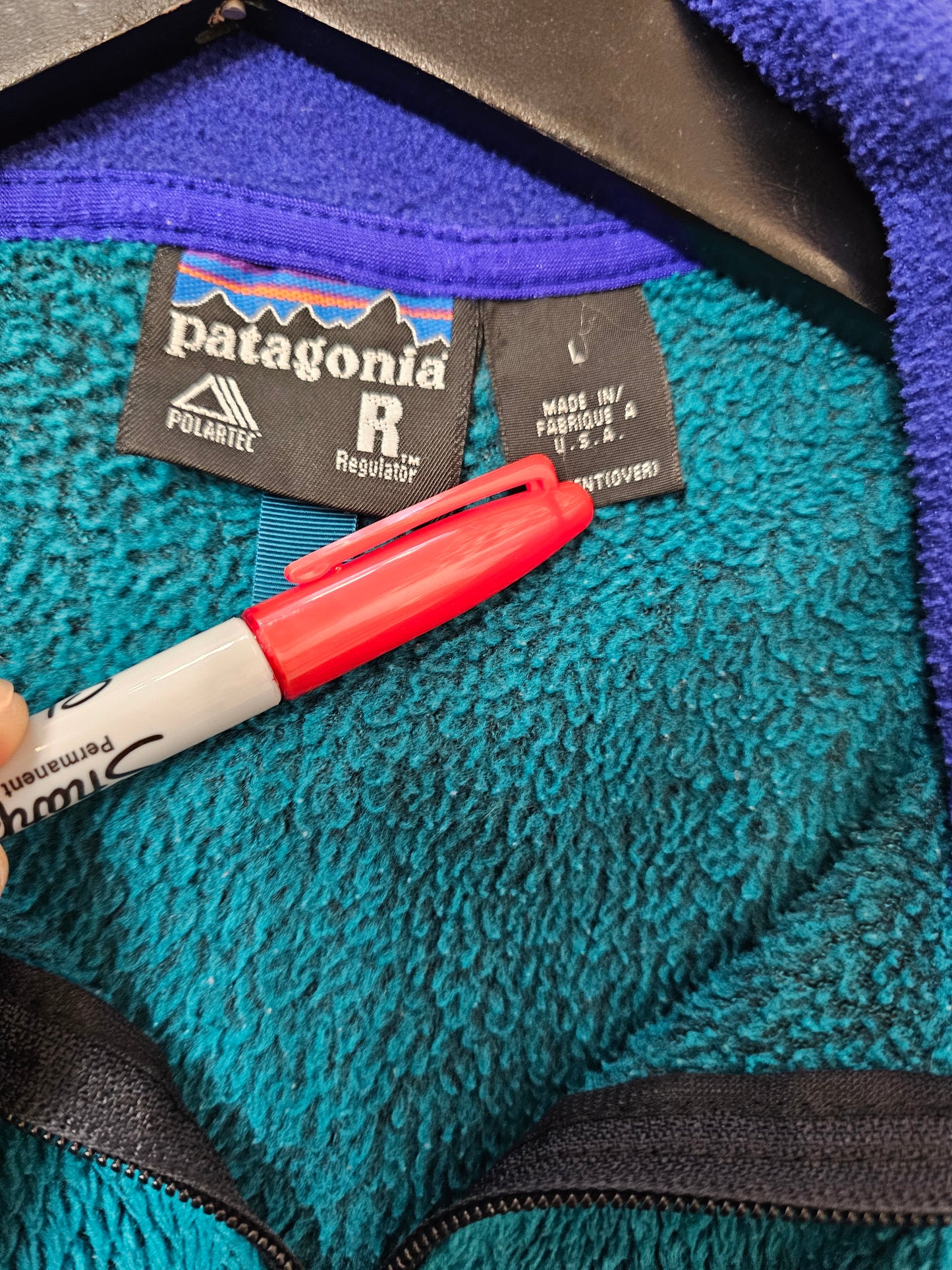 Vintage patagonia womens half zip sweater